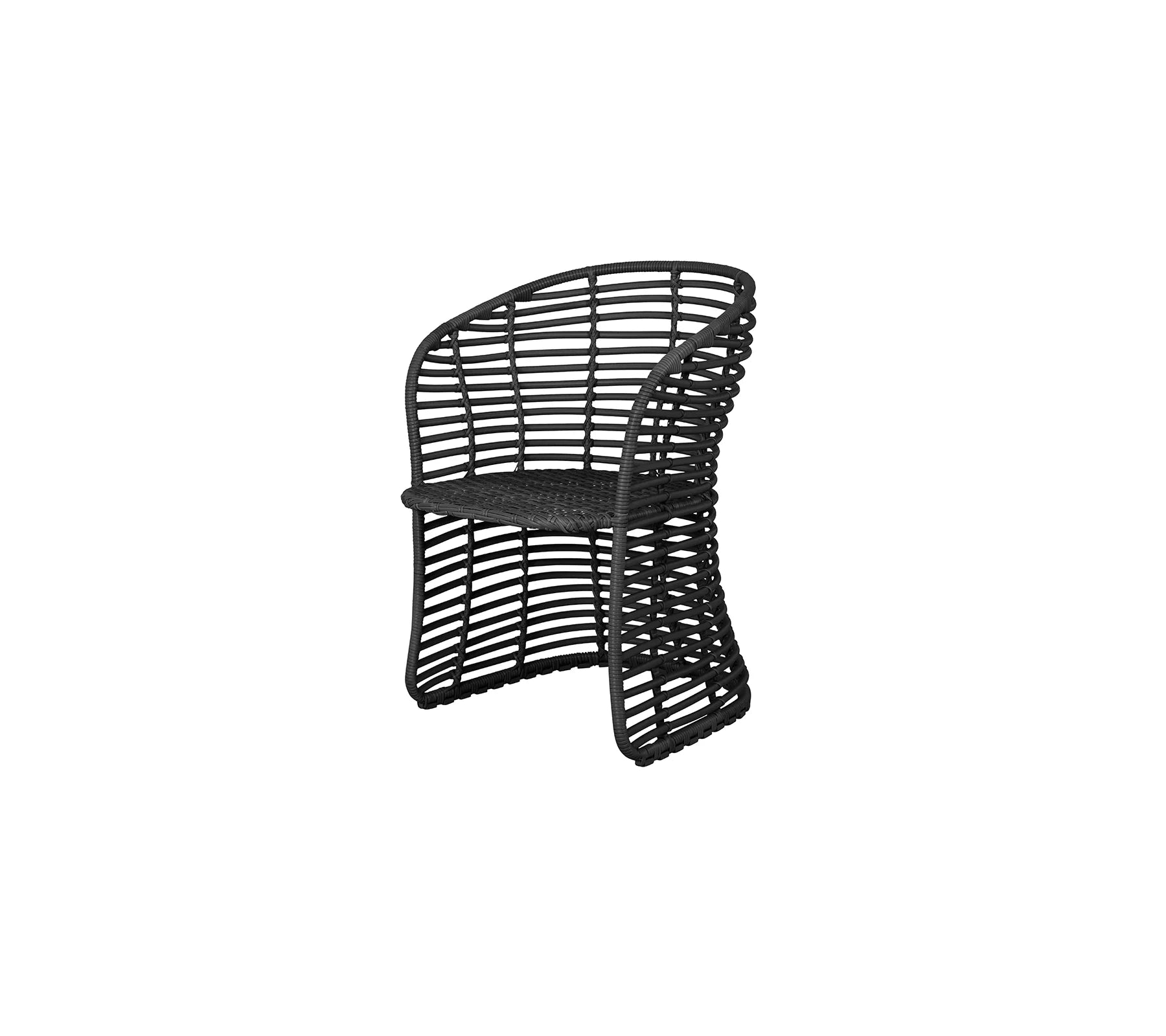 Outdoor Wicker Dining Chairs Set of 2 - Patio Furniture for Garden, Poolside, and Backyard - Weather-Resistant Rattan Chairs with Cushions