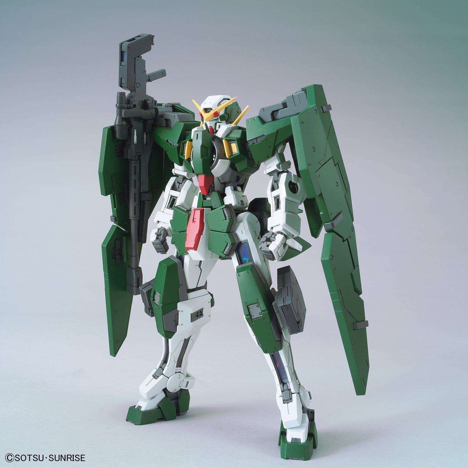 Gundam Dynames Gundam 00 Master Grade 1/100 Scale Model Kit - High Detail Anime Action Figure for Collectors & Hobbyists - Perfect for Display, Gifts & Model Building Enthusiasts