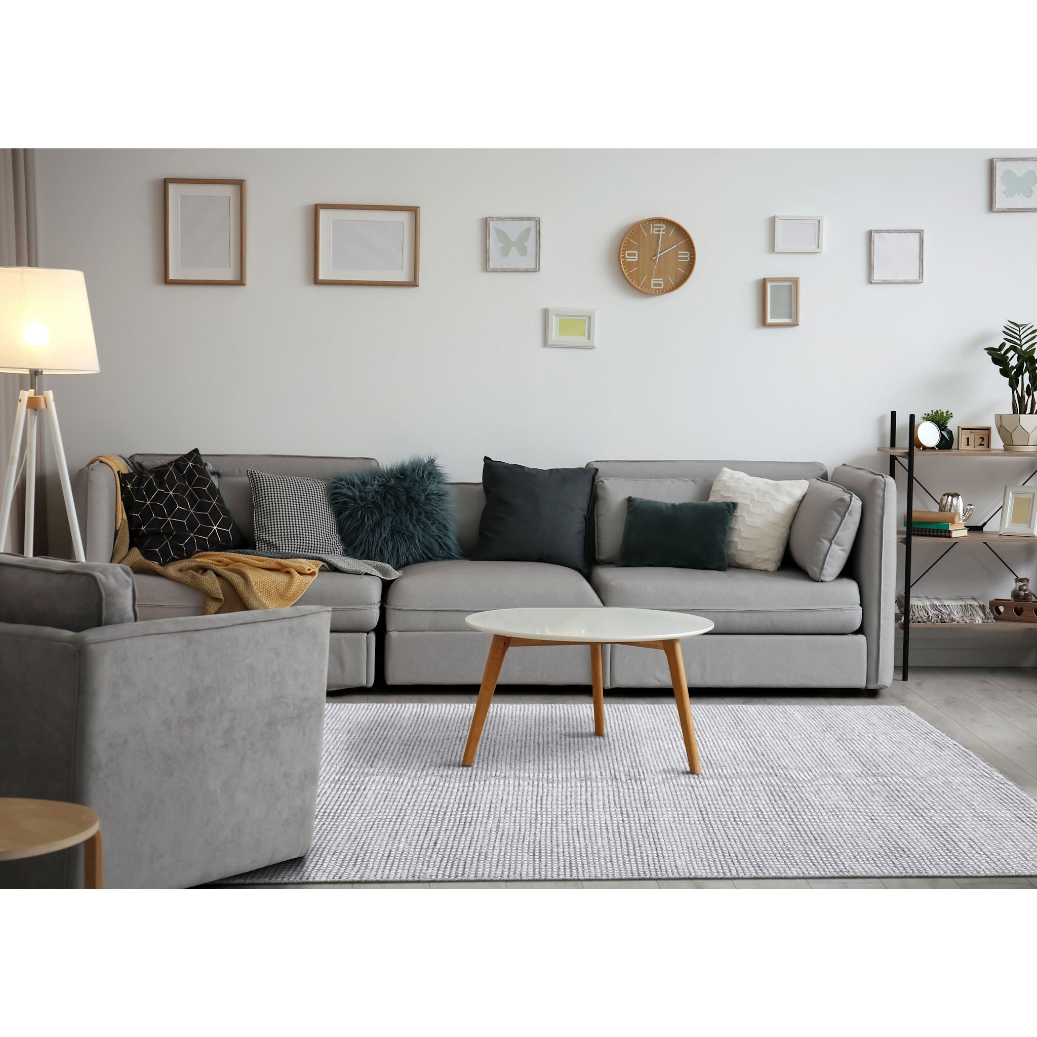 5x8 Aspen Area Rug - Soft Modern Boho Rug for Living Room, Bedroom, Dining Room - Non-Slip Comfortable Floor Carpet for Home Decor