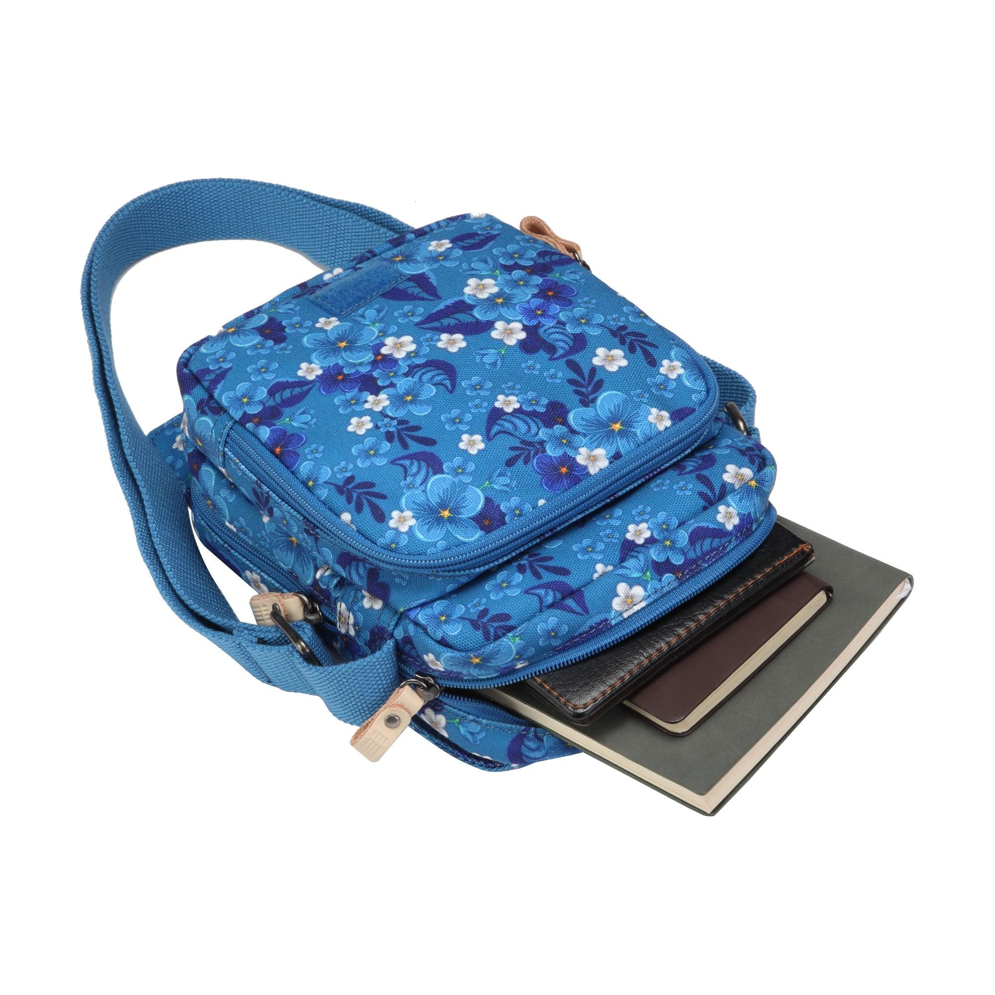 TRP0239 Troop London Classic Canvas Crossbody Bag - Stylish & Durable for Travel, Work & Everyday Use