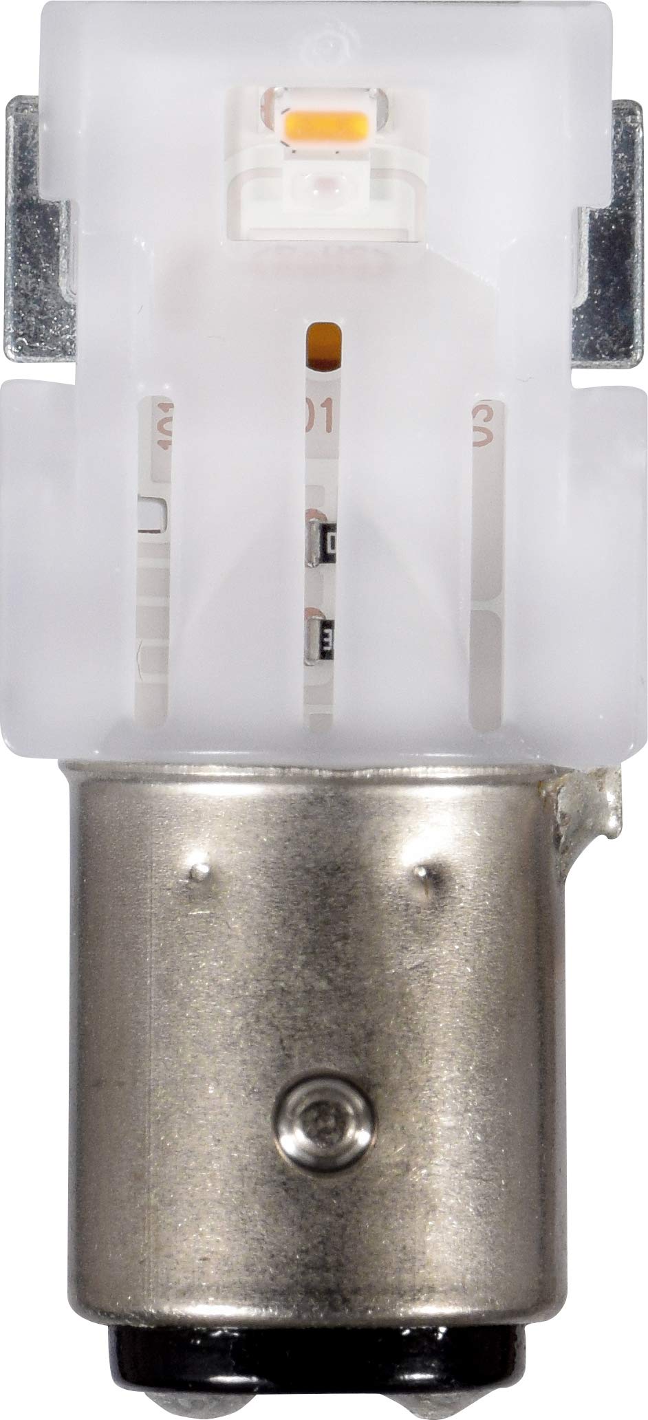 SYLVANIA 2057 LED Amber Mini Bulb - 2 Pack for Park & Turn Lights