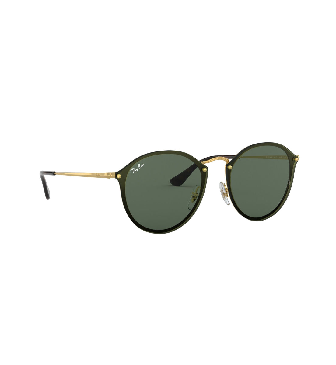 Ray Ban Blaze Round Sunglasses - Classic Aviator Style with Polarized Lenses for Men & Women - Perfect for Driving, Outdoor Sports & Beach Vacations