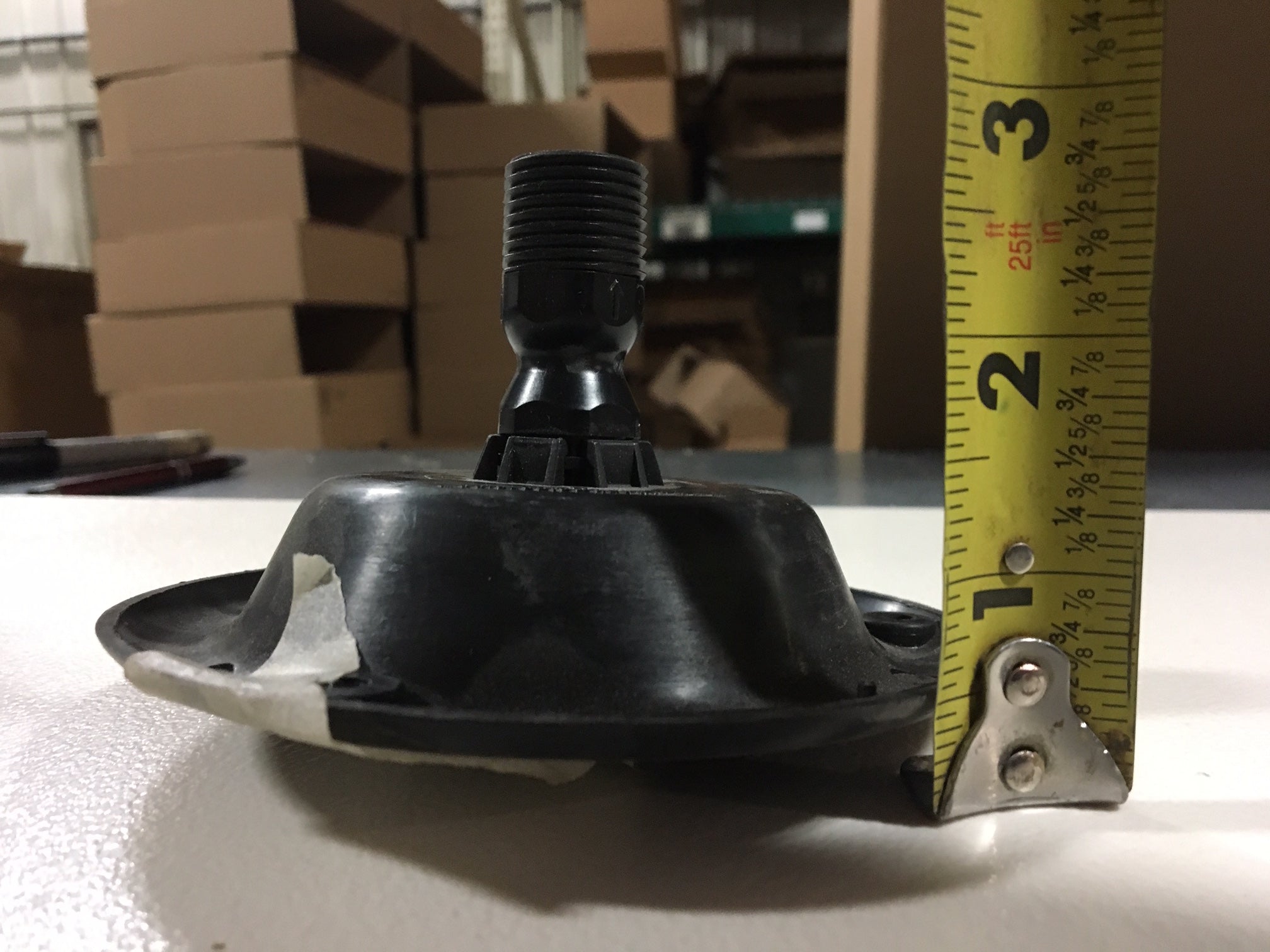 Black Plastic Check Valve for City Water Fill - Prevent Backflow in Plumbing, Irrigation & Water Systems