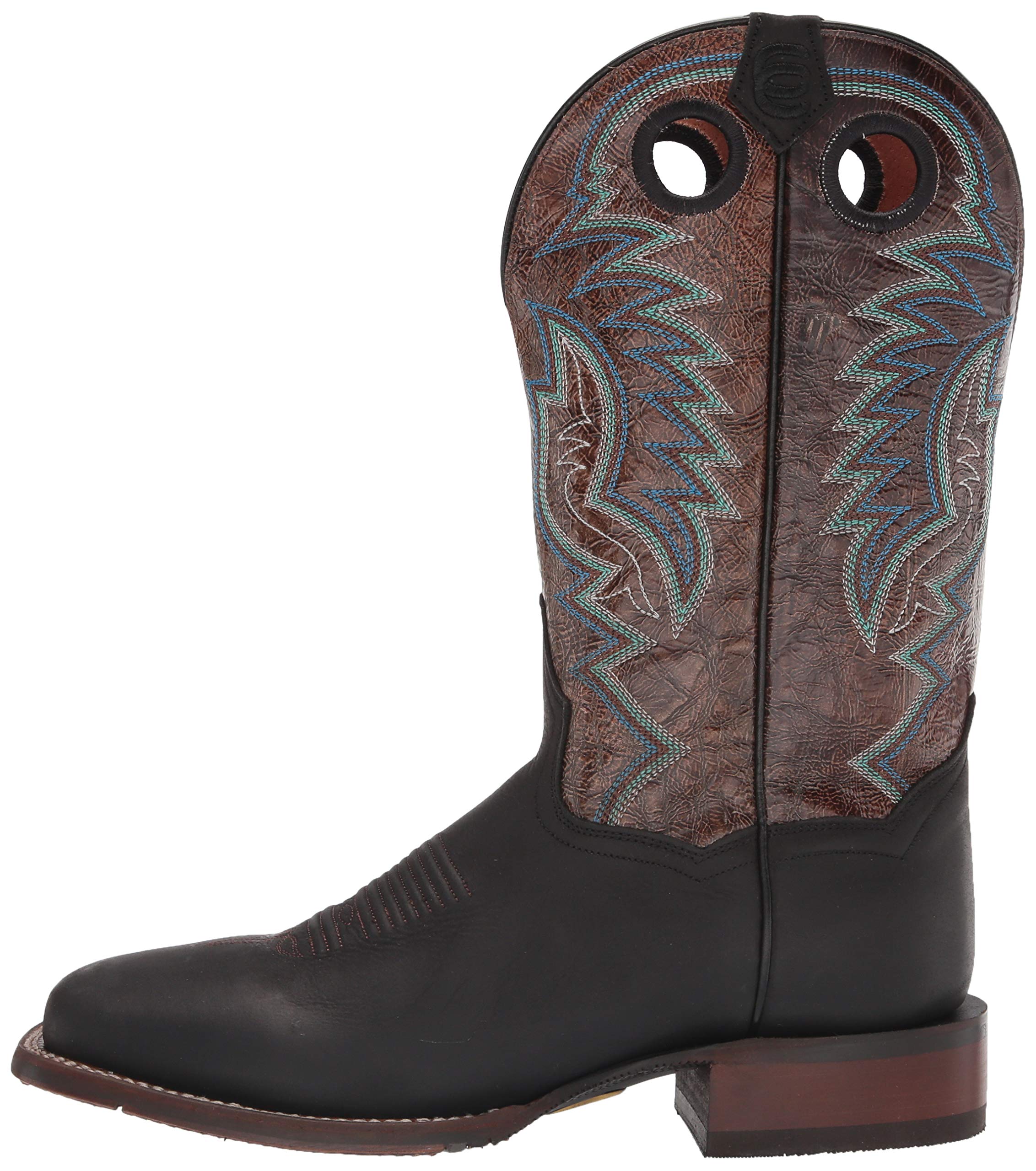Laredo Men's Red River Western Boots - Genuine Leather Cowboy Boots for Men | Durable & Comfortable for Riding, Work & Casual Wear