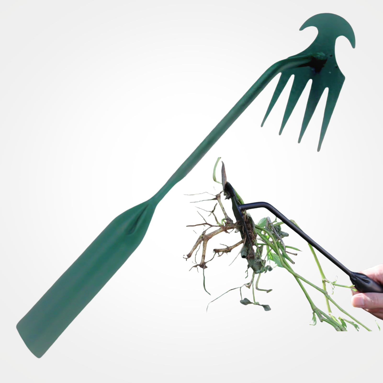 **Eco-Friendly Weed Puller Tool - Ergonomic Hand Weeder for Garden, Yard & Farm - Efficient Weed Remover for Easy Gardening & Landscaping (1Pcs) - Perfect for Organic Gardening & Lawn Maintenance**