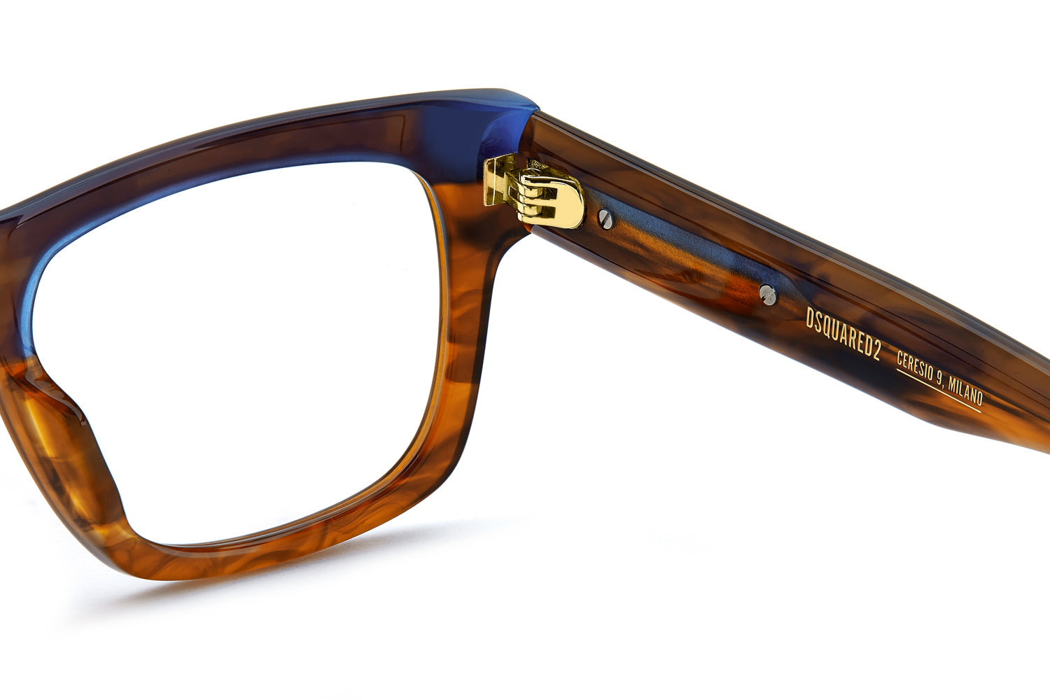 DSQUARED2 D2 0163 Sunglasses for Men - Polarized UV Protection Aviator Style - Perfect for Driving, Beach & Outdoor Activities