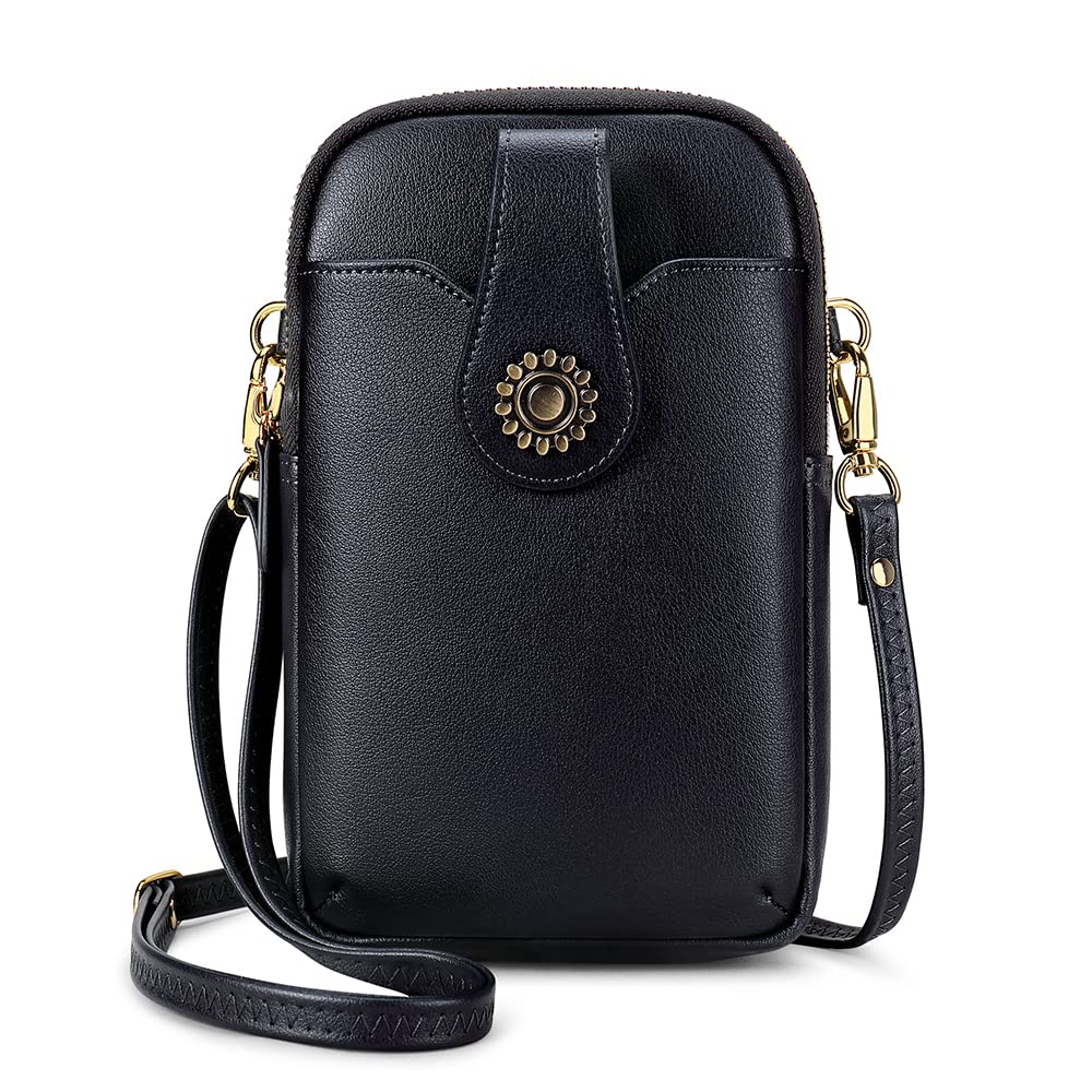 Stylish Peacocktion Small Crossbody Bag for Women - Compact Phone Purse with Adjustable Shoulder Strap | Perfect for Travel, Shopping & Everyday Use