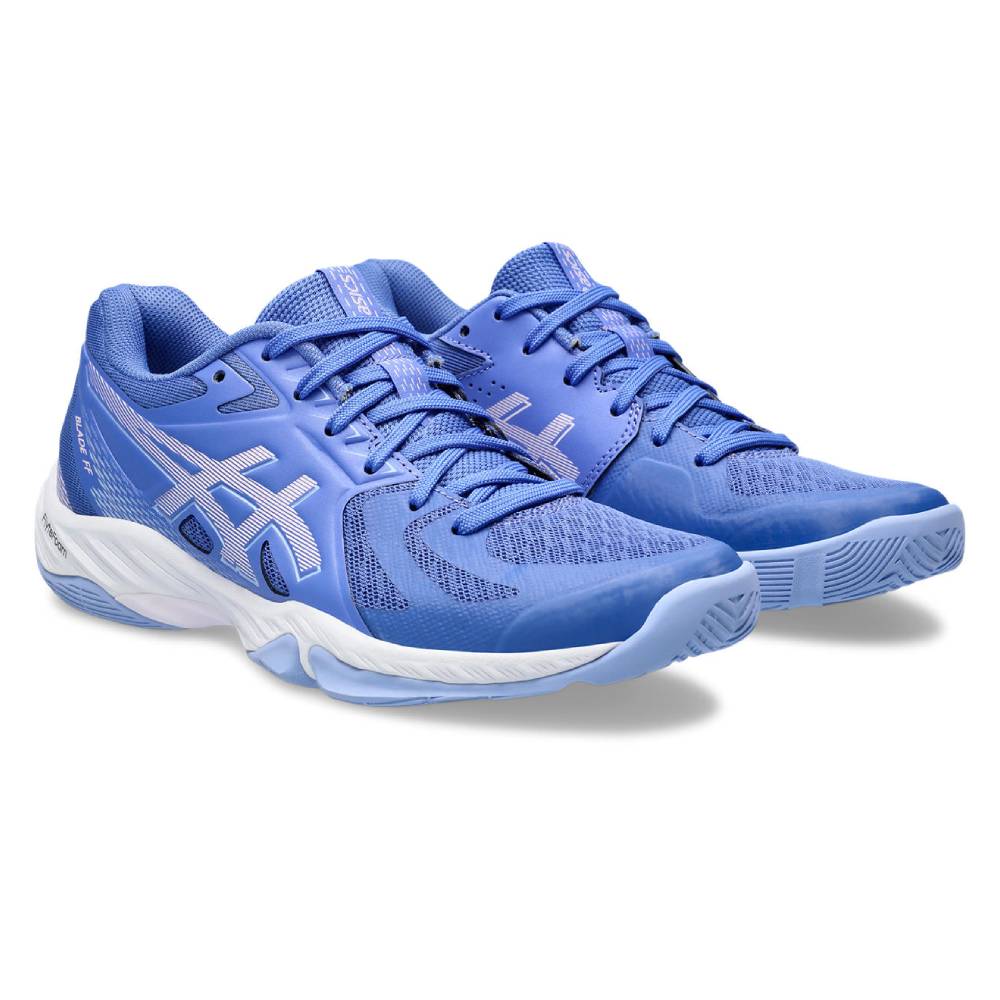 ASICS Blade FF Women's Indoor Volleyball Shoes - Lightweight Court Sneakers for Women with Cushioning (Blue) | Perfect for Volleyball, Badminton & Indoor Sports Training