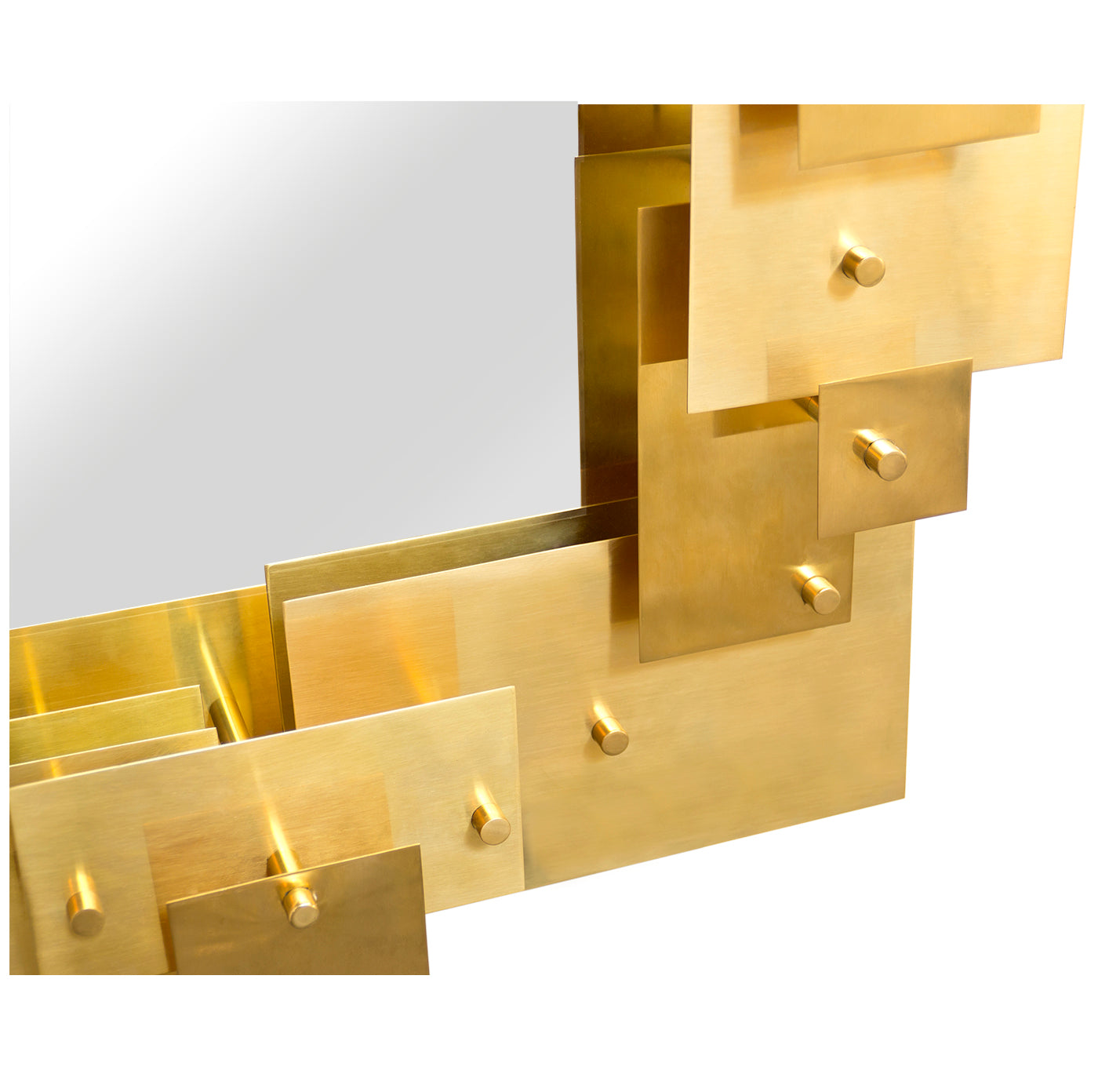 Decorative Puzzle Accent Mirror - Unique Wall Decor for Living Room, Bedroom & Nursery - Perfect for Home, Office & Gift Giving