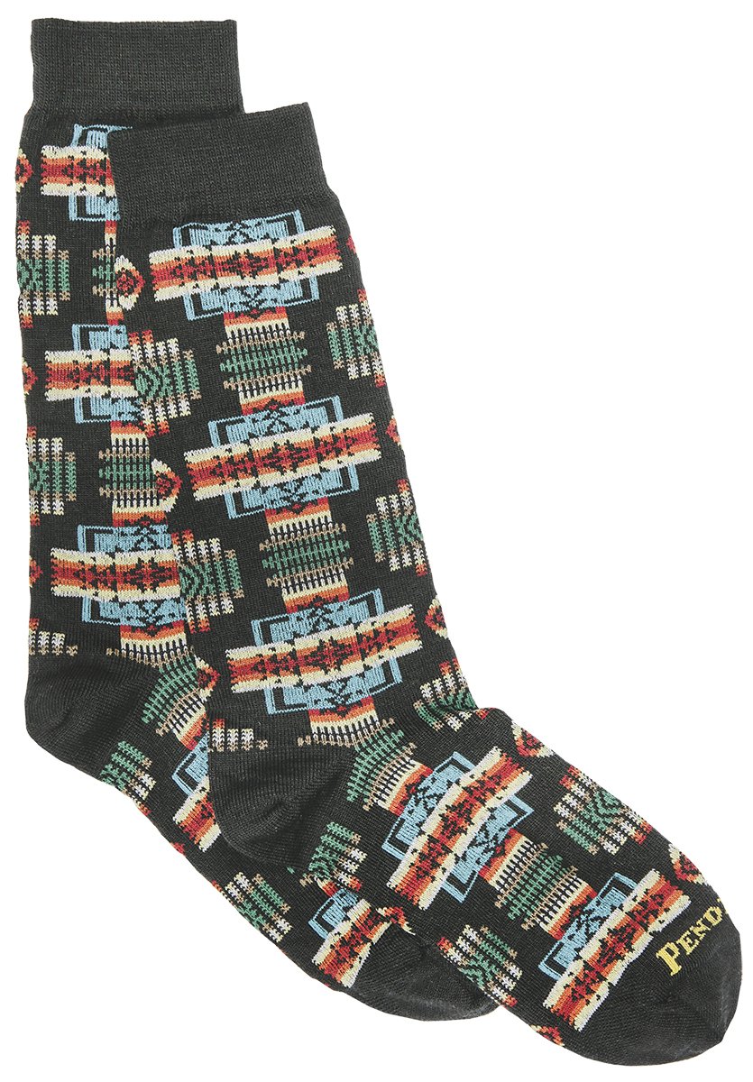 Pendleton Men's Crew Socks - Premium Wool Blend Socks for Hiking, Outdoor & Casual Wear - Warm & Durable Winter Socks