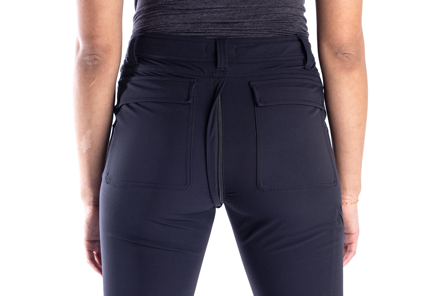 Women's Quick-Dry Hiking Pants with Zippered Fly - Lightweight Outdoor Adventure Pants for Hiking, Camping & Travel