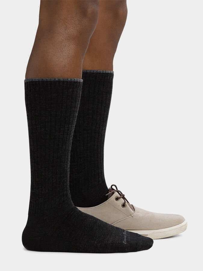 Darn Tough 1480 Standard Mid Calf Lightweight Men's No Cushion Hiking Socks - Perfect for Outdoor Adventures, Camping & Daily Wear