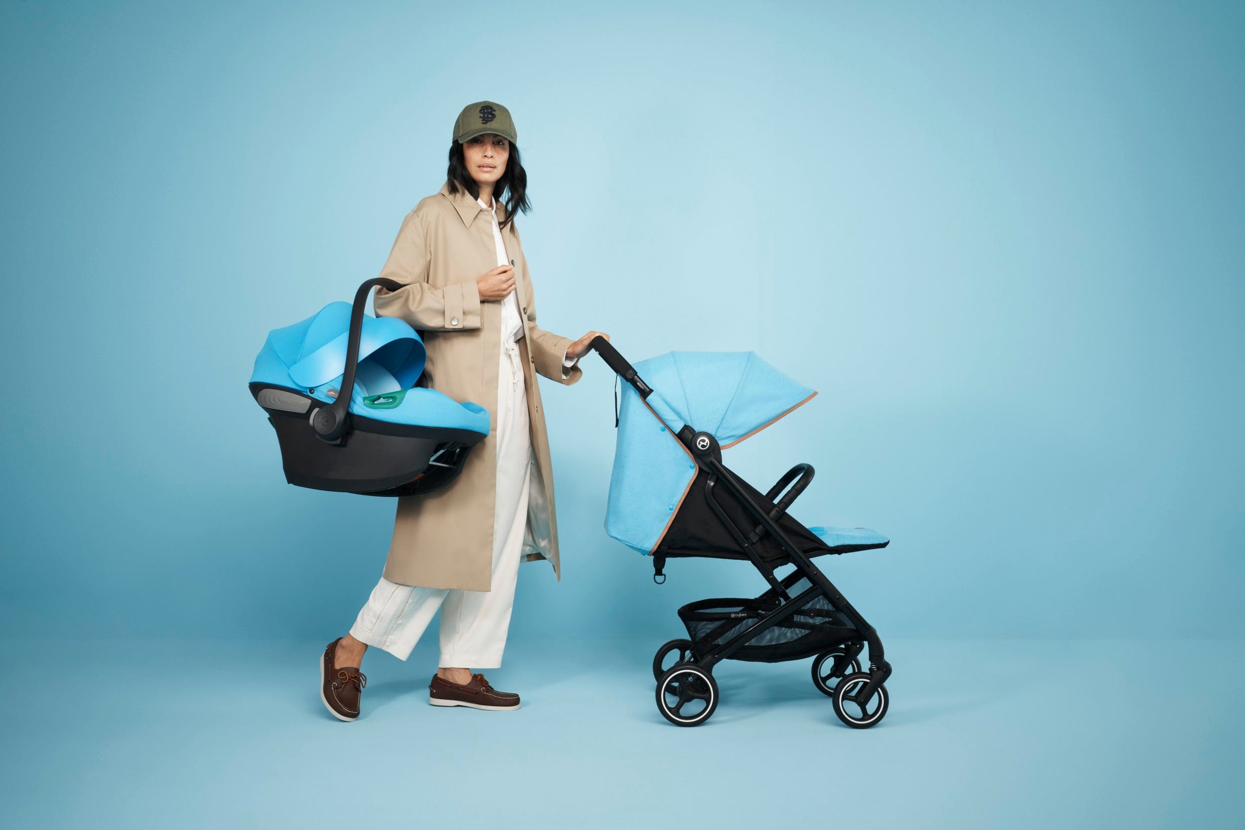 Cybex Beezy 2 Lightweight Compact Stroller for Travel & Everyday Use - Foldable Baby Stroller with Sun Canopy & Storage Basket | Perfect for Shopping, Walks & Airports