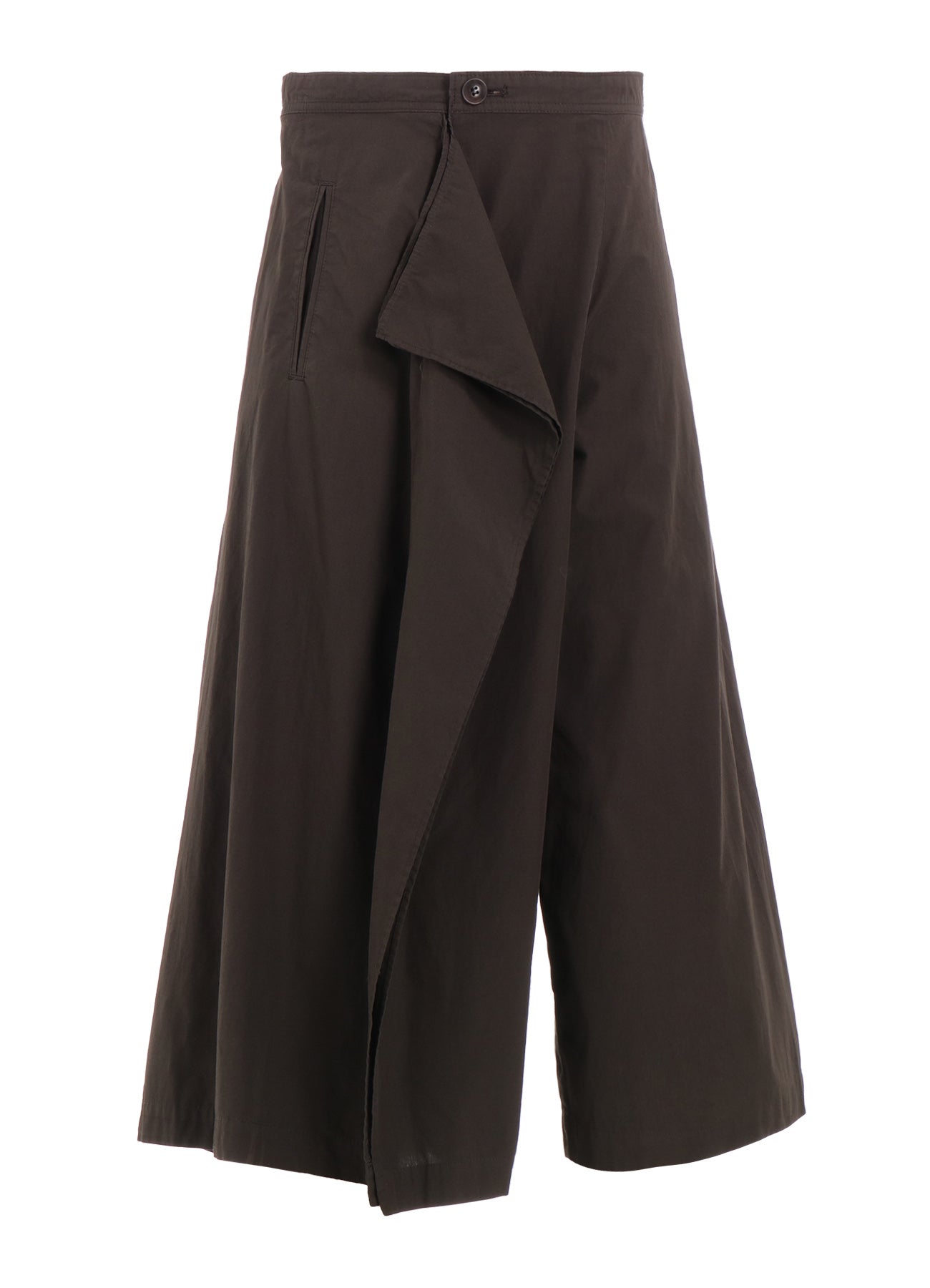 Stylish Cotton Broad Garment Dyeing Skirt Pants for Women - Comfortable & Breathable Casual Wear for Office, Travel & Everyday Outfits