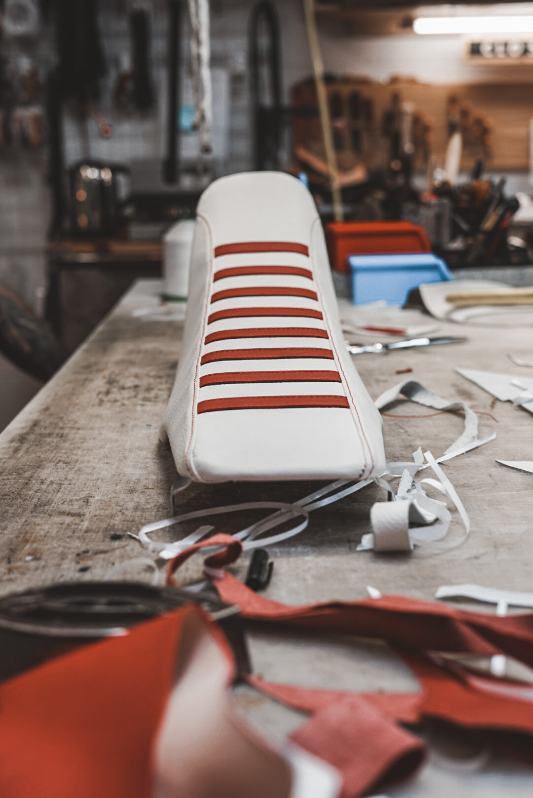 Premium Motorcycle Seat Reupholstery Kit - High-Quality Vinyl Replacement Cover for Harley, Honda, Yamaha - DIY Comfort Upgrade for Long Rides & Custom Bike Styling