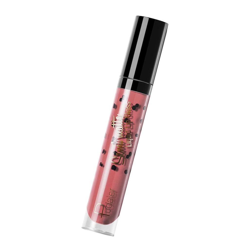 LOSA Waterproof Matte Liquid Lipstick - Long Lasting Velvet Lip Gloss (4ml, Shade 09) for Party, Date Night & Everyday Wear - Smudge Proof & Transfer Resistant