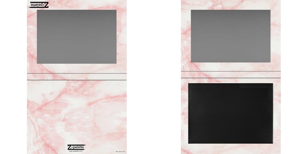 Custom Extra Large Z Palette - Magnetic Makeup Palette for Eyeshadows & Blush - Perfect for Professional Makeup Artists & Travel