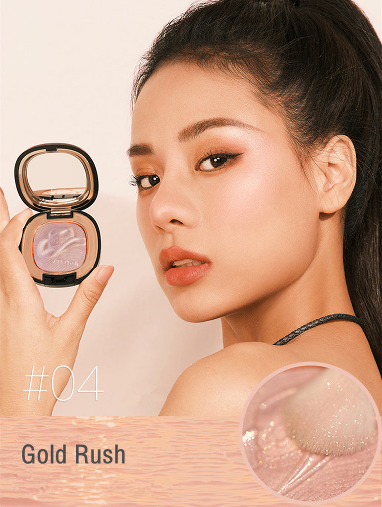 Girls Crush Wild Trip Series Pearlescent Highlighter - Shimmer Makeup for Party, Festival & Night Out Glam