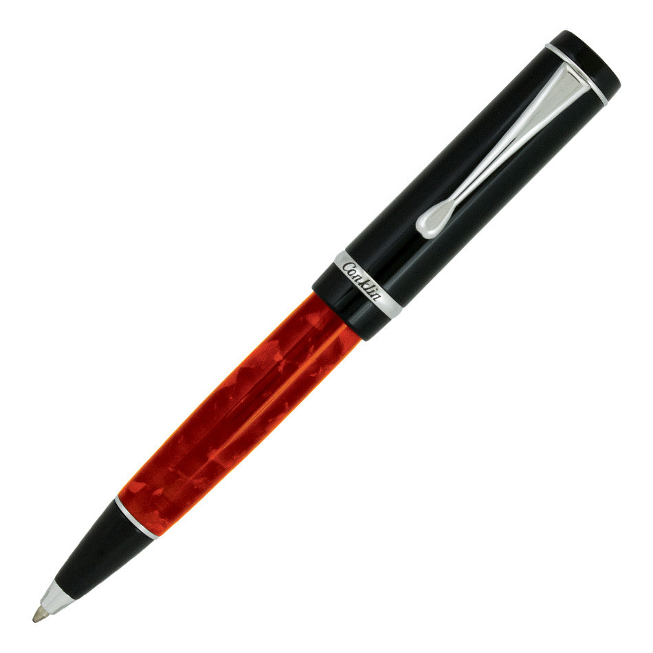 Conklin Duragraph Ballpoint Pen - Red Nights Finish, Medium Point, Smooth Writing for Professionals & Students - Perfect for Office, School & Gift Giving