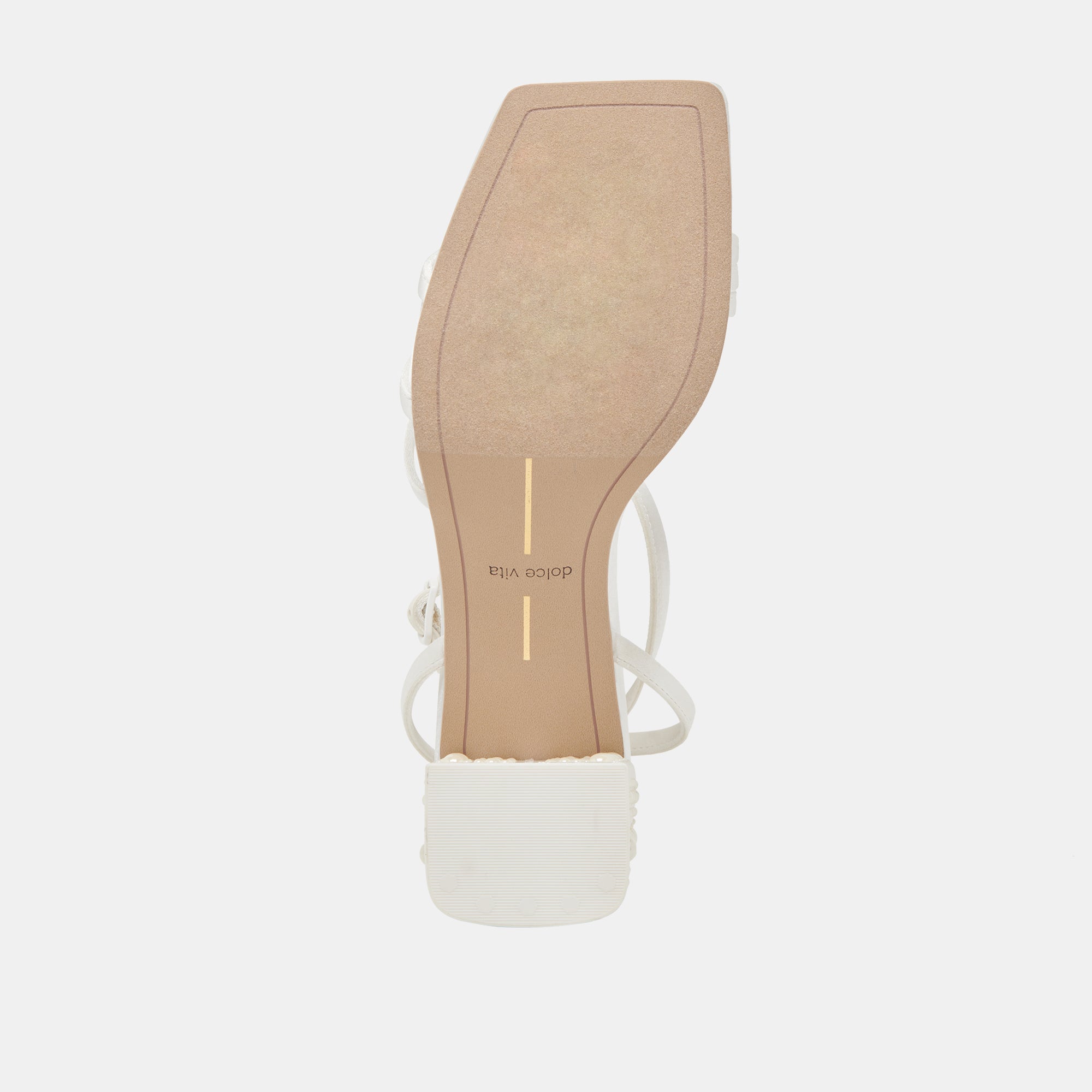 YSABEL PEARL HEELS - Women's White Satin High Heels for Wedding, Prom & Evening Events - Elegant Pearl Embellished Dress Shoes