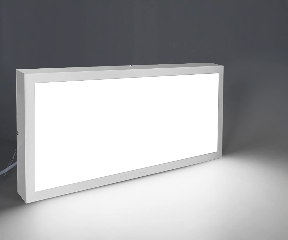 36W LED Panel Ceiling Light 300x600mm Cool White 6500K Surface Mount with Driver - Perfect for Office, Classroom, and Commercial Spaces