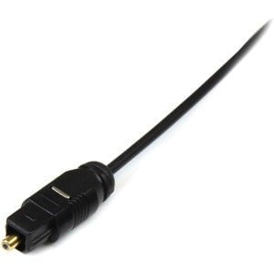 6 FT TOSLINK Digital Optical SPDIF Audio Cable - High-Speed Fiber Optic Cable for Home Theater, Sound Bar, TV, PS5, Xbox & Audio Systems