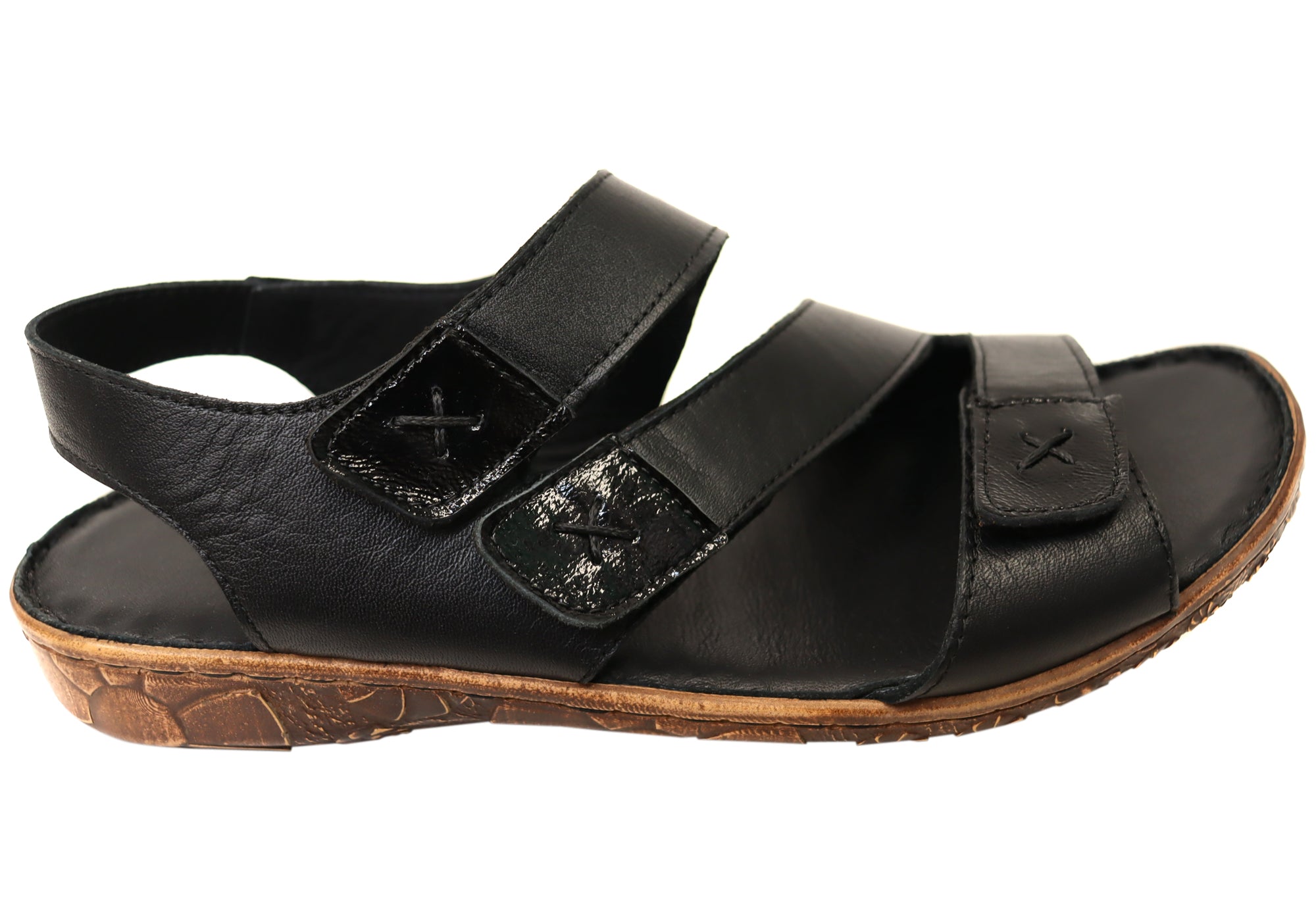 Orizonte Dakoti Women's Comfortable European Leather Sandals - Stylish & Breathable for Summer, Beach, Travel & Casual Outings