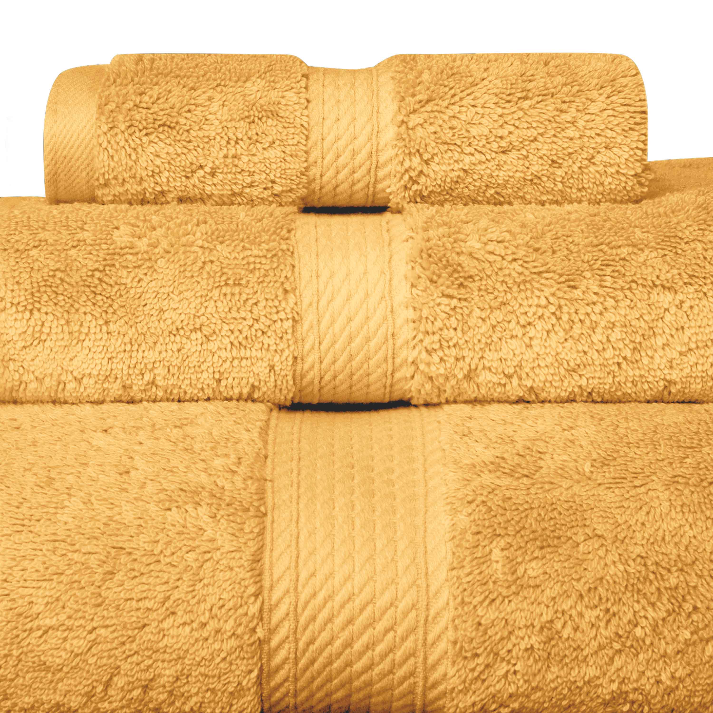 Premium Egyptian Cotton Bath Towel Set - 3 Piece Plush, Heavyweight & Ultra Soft for Spa, Bathroom & Luxury Home Use