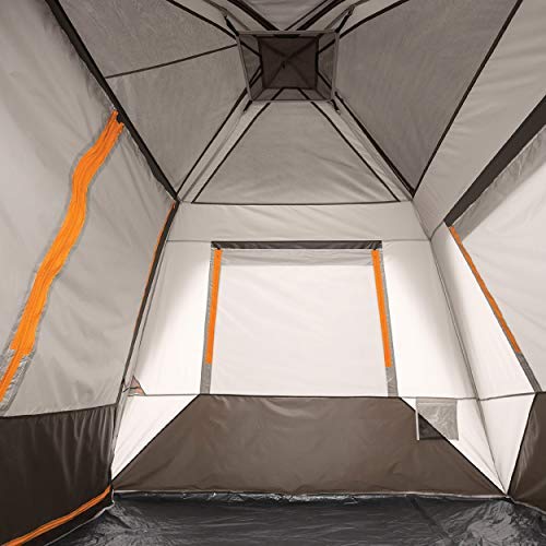 Bushnell Instant Tent - 6/9/12 Person Shield Series Cabin Tent for 3-Season Camping | Fast Setup Family Tent for Hunting, Fishing & Outdoor Adventures | Perfect for Backpacking, Beach Trips & Music Festivals