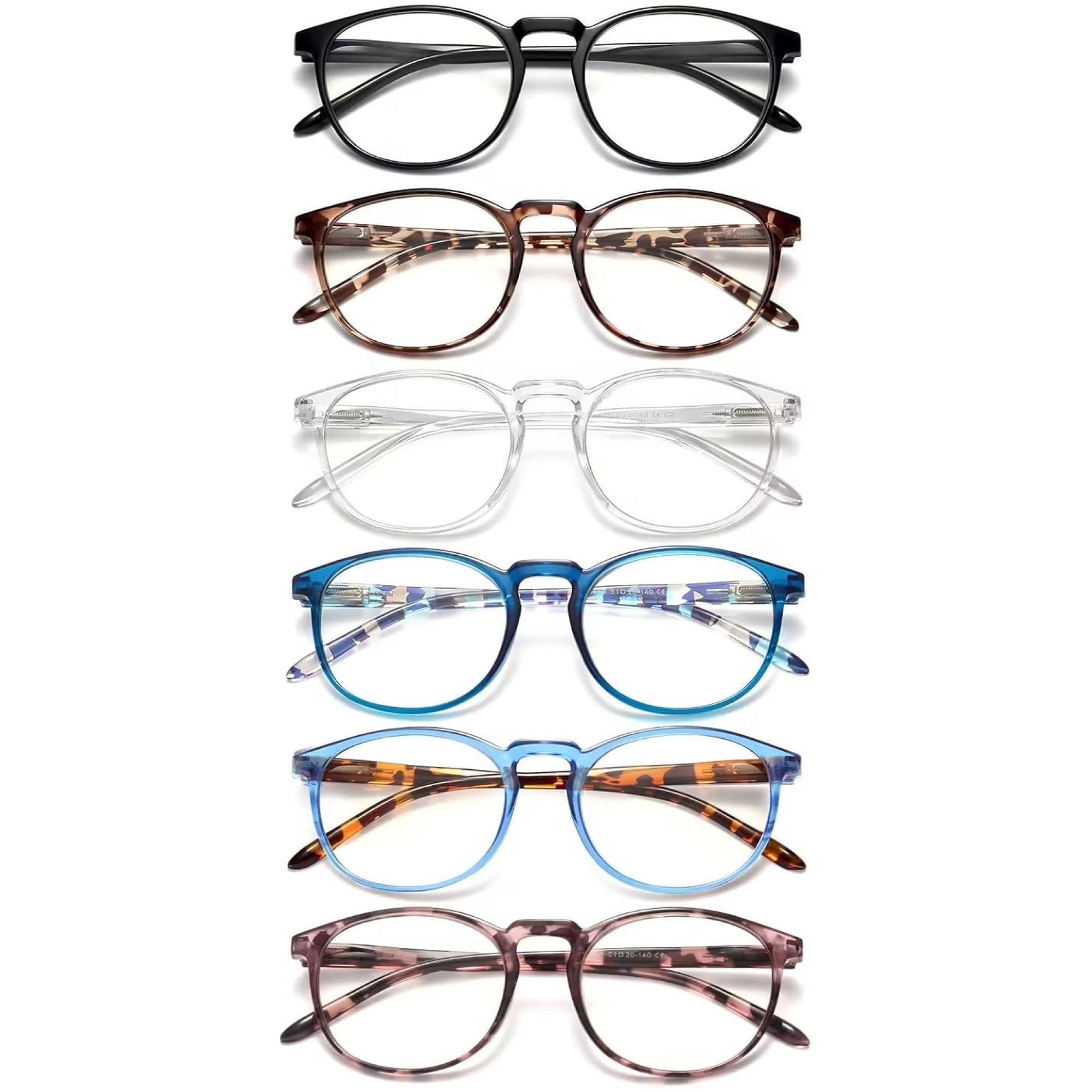 Blue Light Reading Glasses for Women & Men - Computer & Office Use