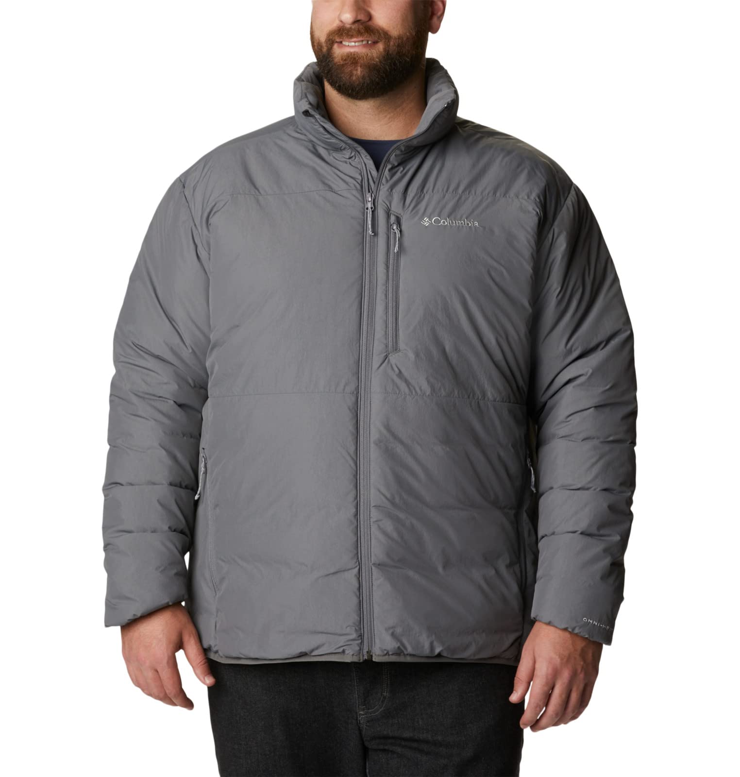 Columbia Men's Grand Wall Jacket - Waterproof Hiking Jacket for Outdoor Adventures | Windproof & Breathable Raincoat for Camping, Trekking & Travel