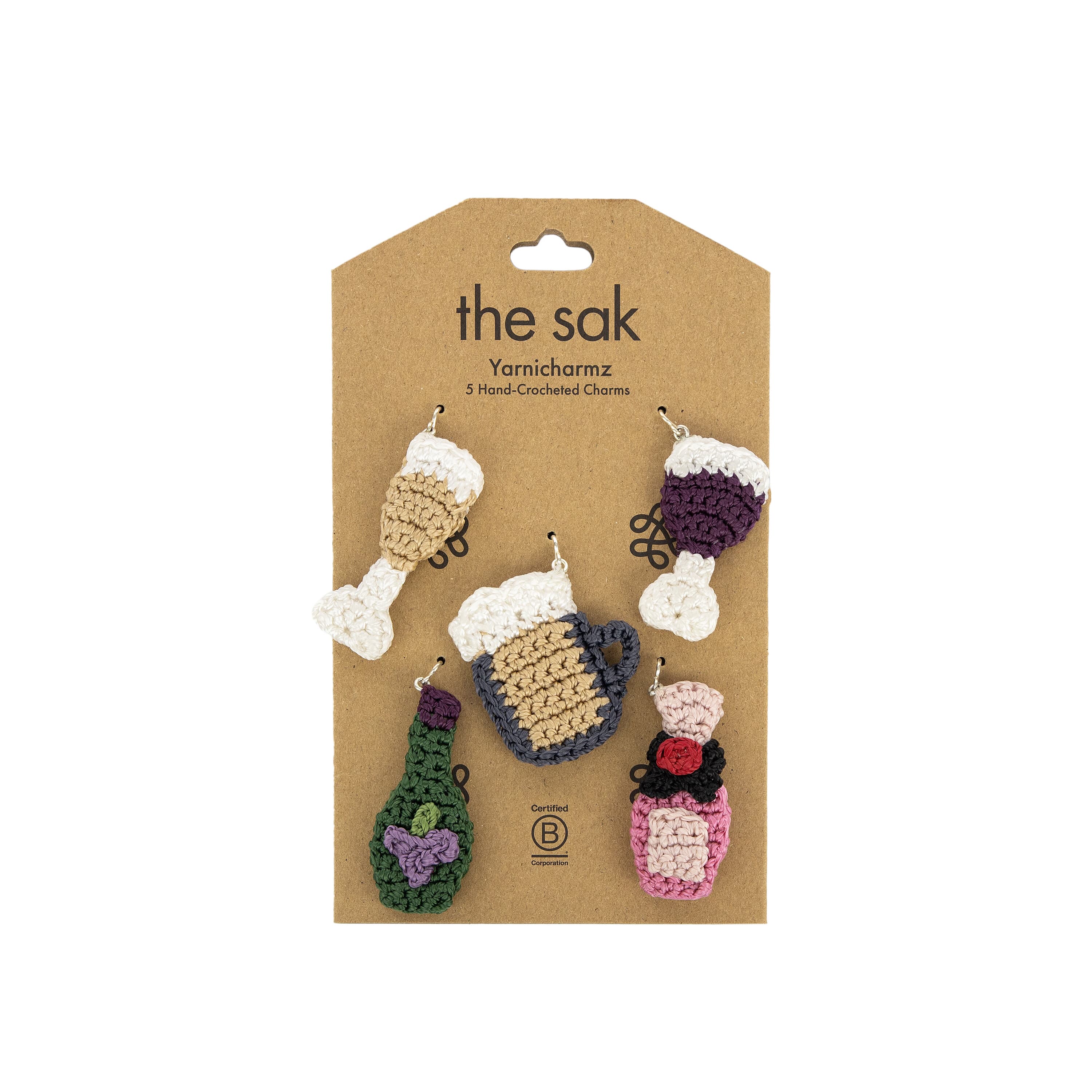 Yarnicharmz 5 Pack Hand Crochet Kit - DIY Crochet Accessories for Beginners, Perfect for Making Cheers Bracelets & Friendship Gifts - Great for Craft Parties, Relaxation & Creative Hobbies