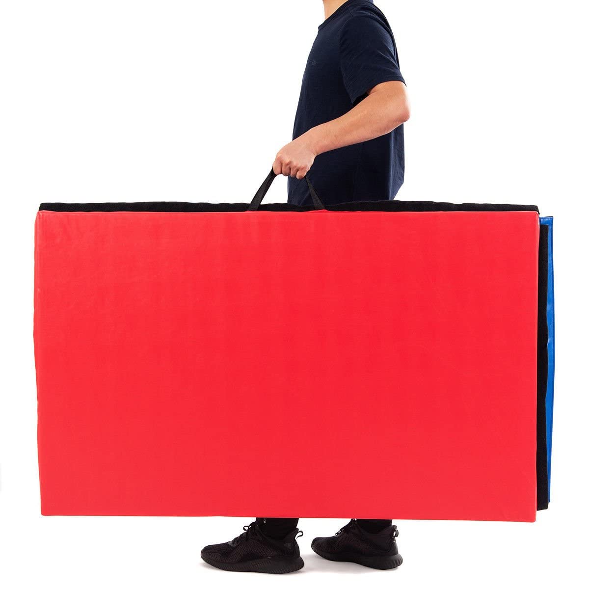 MAT EXPERT 4'x10'x2 Premium Gymnastics Floor Mat for Home & Gym - Perfect for Tumbling, Yoga, Cheerleading & Fitness Training
