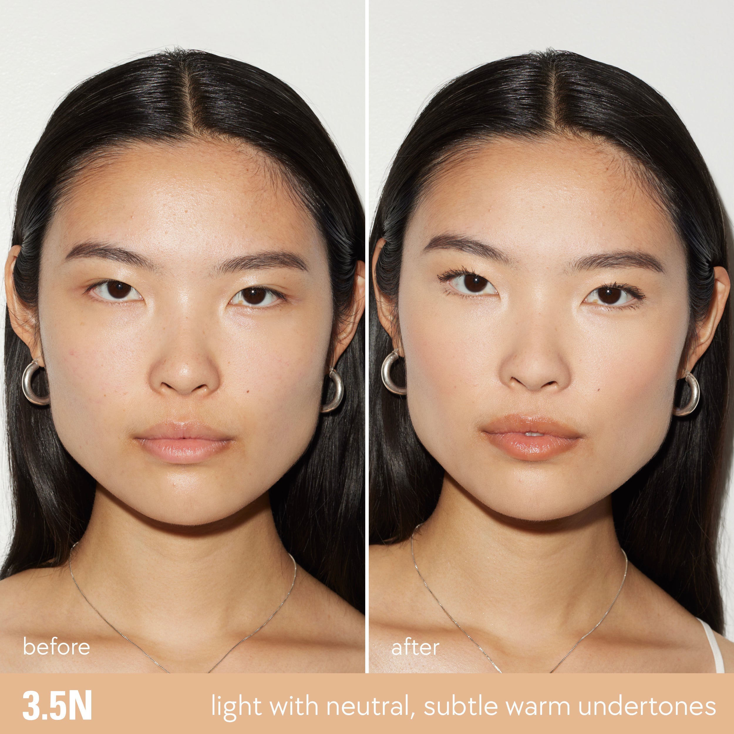 Long-lasting Power Plush Concealer - Full Coverage & Hydrating for Flawless Skin | Perfect for Daily Makeup & Special Occasions