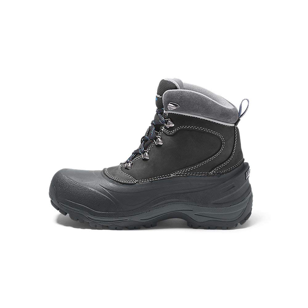 Eddie Bauer Men's Snowfoil Boot - Waterproof Winter Hiking Boots for Men with Insulation, Traction & Comfort - Ideal for Snow Trekking, Ice Fishing & Cold Weather Outdoor Activities