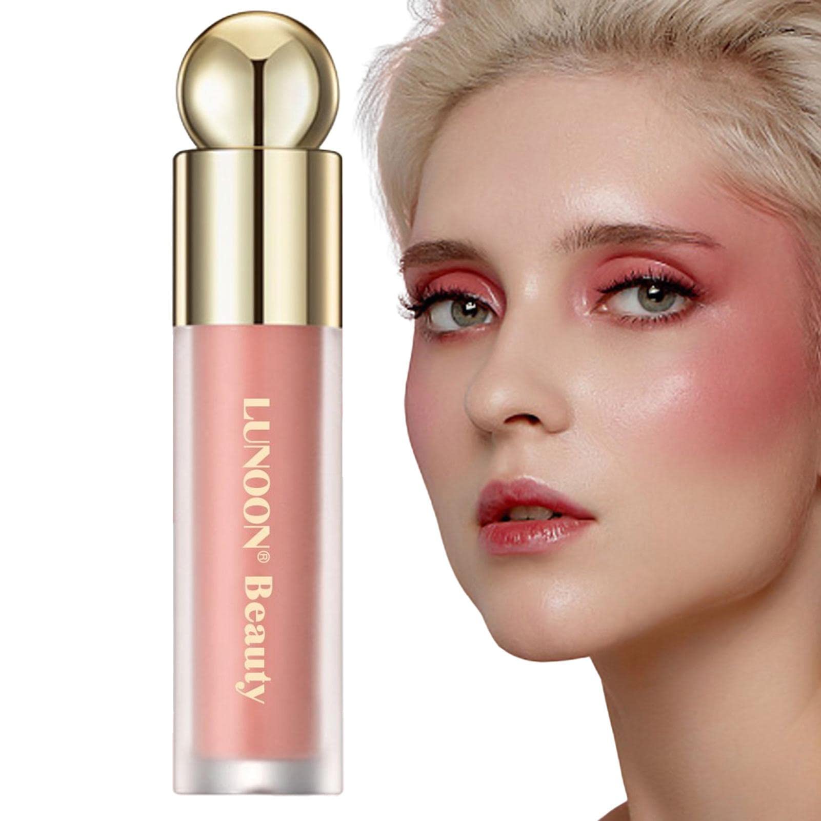 2-in-1 Liquid Blush & Lip Tint - Natural Long-Lasting Multistick for Cheeks, Lips & Eyes | Buildable Color for All-Day Wear | Vegan & Cruelty-Free Makeup | Perfect for Everyday Glow & On-The-Go Touch Ups