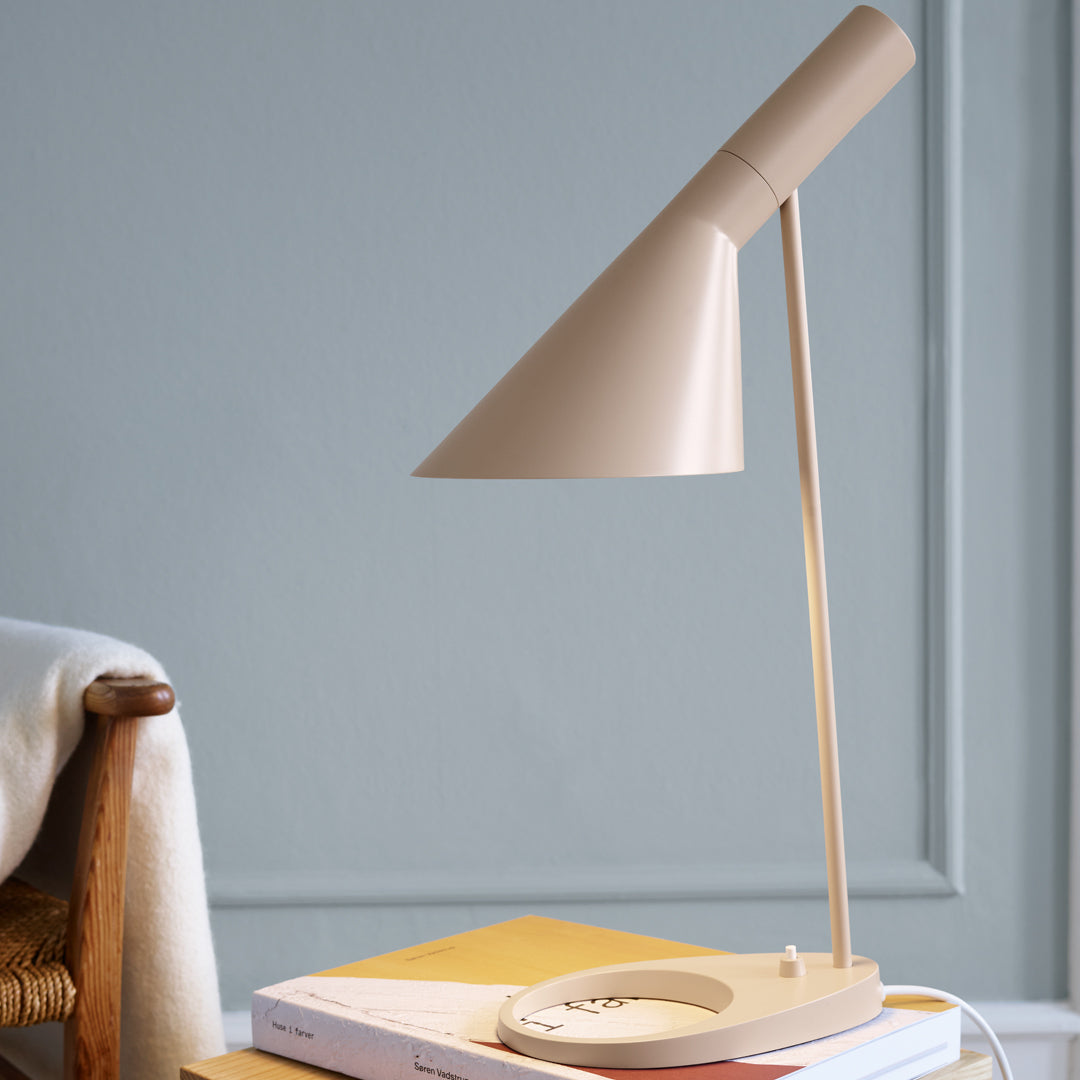 Original AJ Table Lamp by Arne Jacobsen - Louis Poulsen Iconic Design | Modern Home & Office Lighting for Living Room, Bedroom, or Workspace