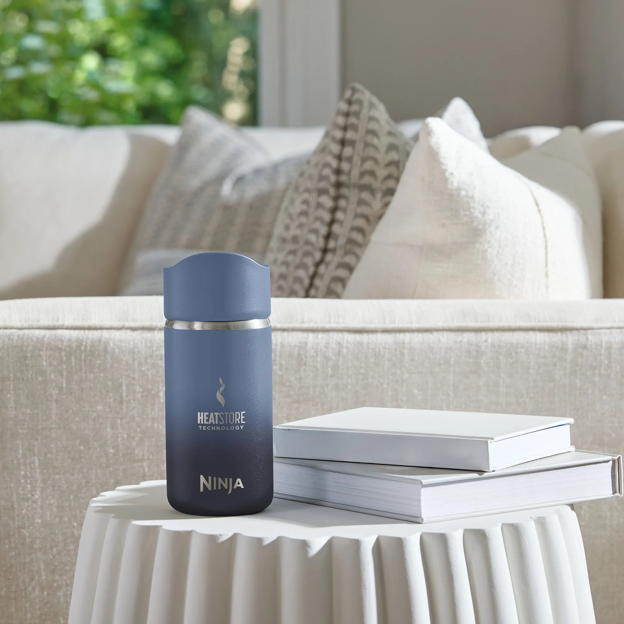 Ninja Sip Perfect 354ml Insulated Stainless Steel Water Bottle - Leak Proof, BPA Free, Keeps Drinks Hot/Cold for 24 Hours - Ideal for Gym, Hiking, Office & Travel
