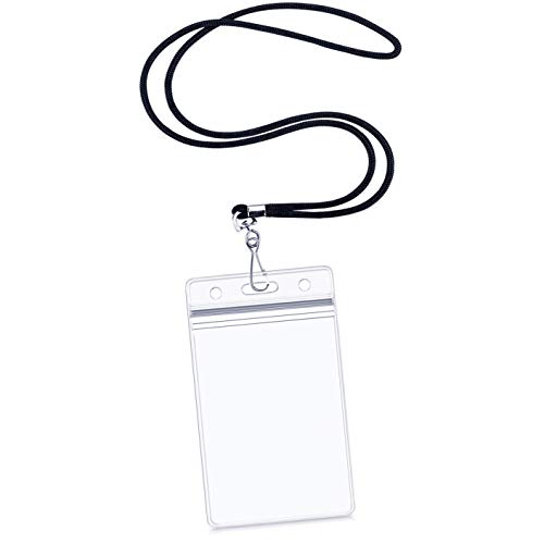 Vertical Id With Blacklanyard