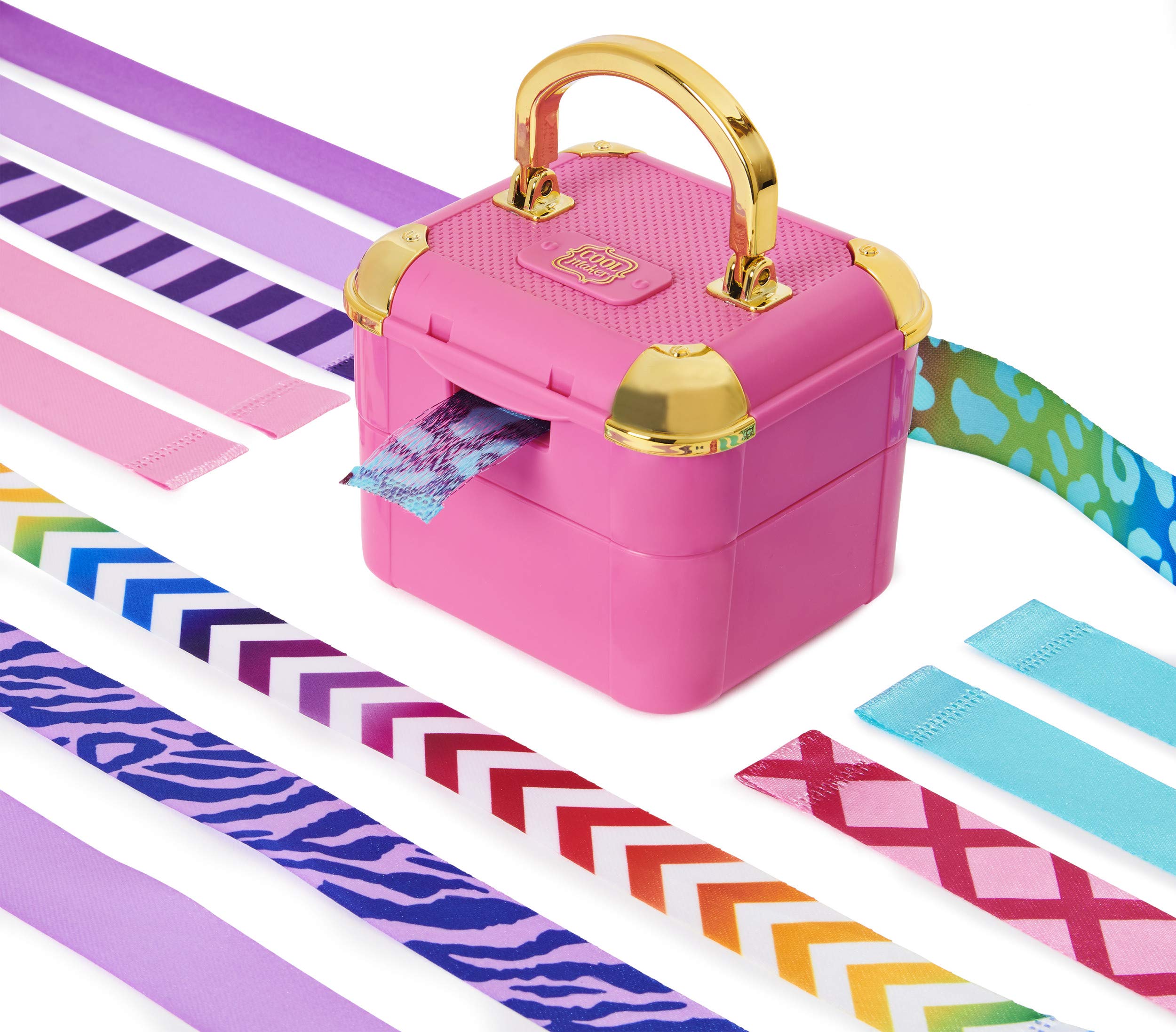 Cool Maker Hollywood Hair Extension Maker Kit - 12 Customizable Hair Extensions & Accessories for Kids Ages 8+ | DIY Styling, Costume Play & Party Hairstyles