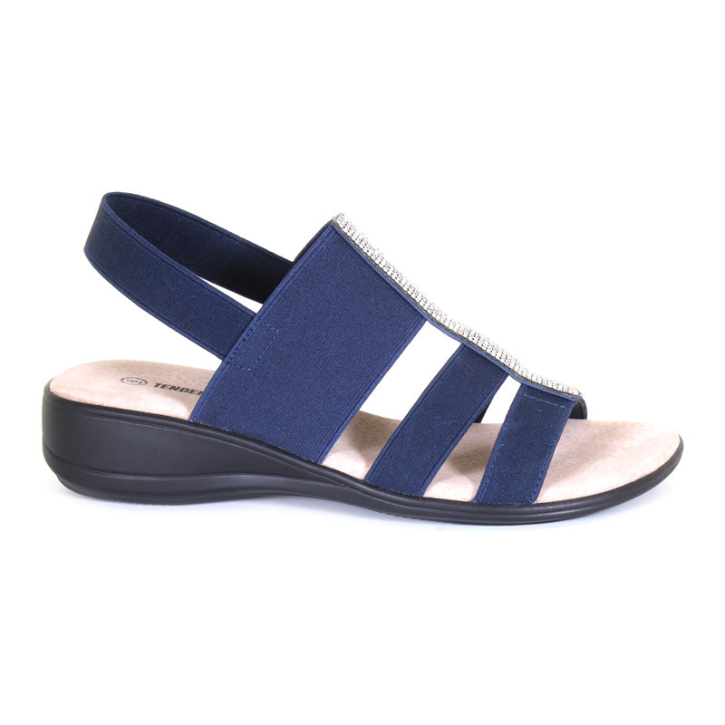 Women's Darla Sandal - Comfortable Casual Summer Slide Sandals with Cushioned Footbed | Perfect for Beach, Pool, and Everyday Wear