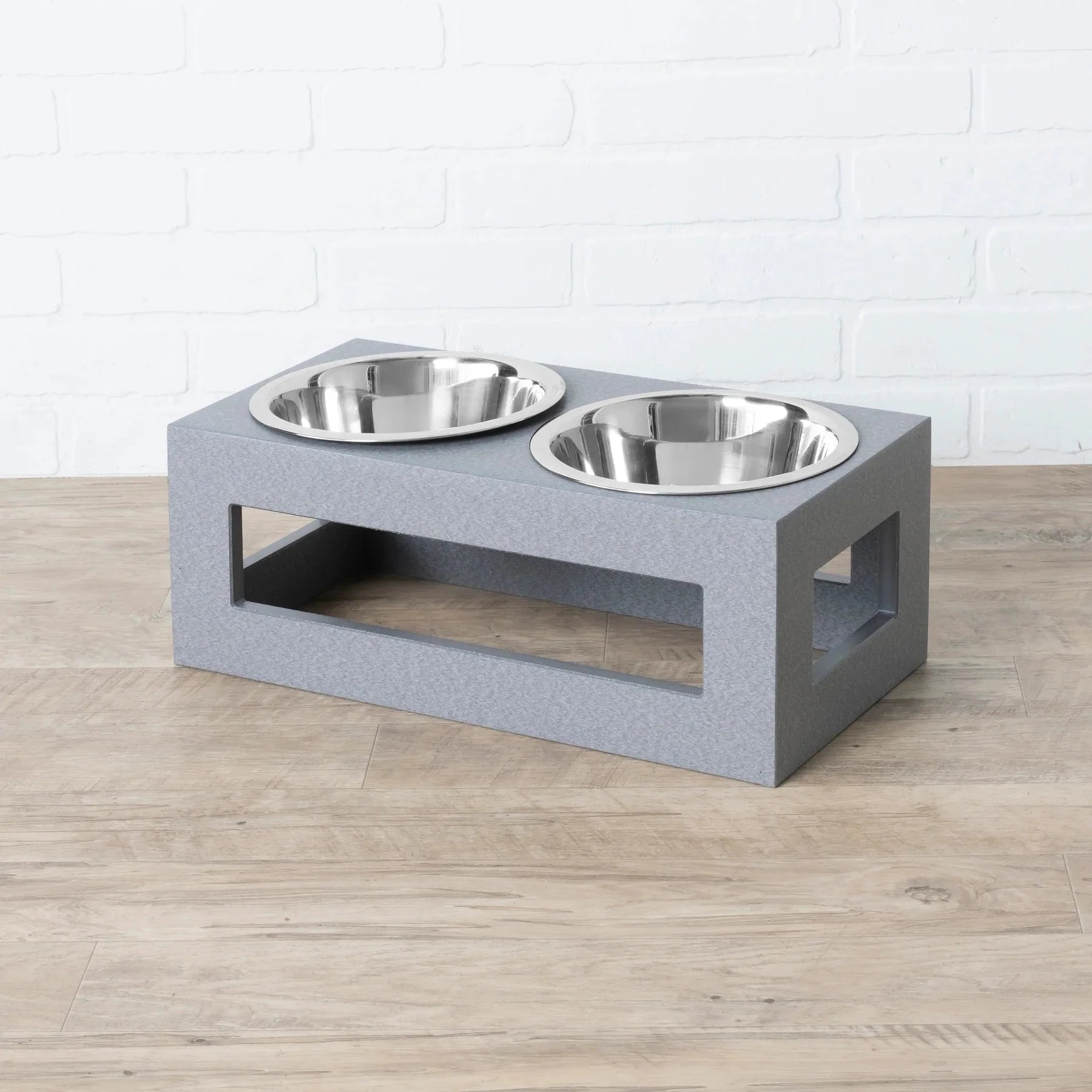 Premium Elevated Dog Feeding Station - Adjustable Height Raised Dog Bowl Stand for Large & Small Dogs - Perfect for Outdoor, Patio, Backyard & Indoor Use