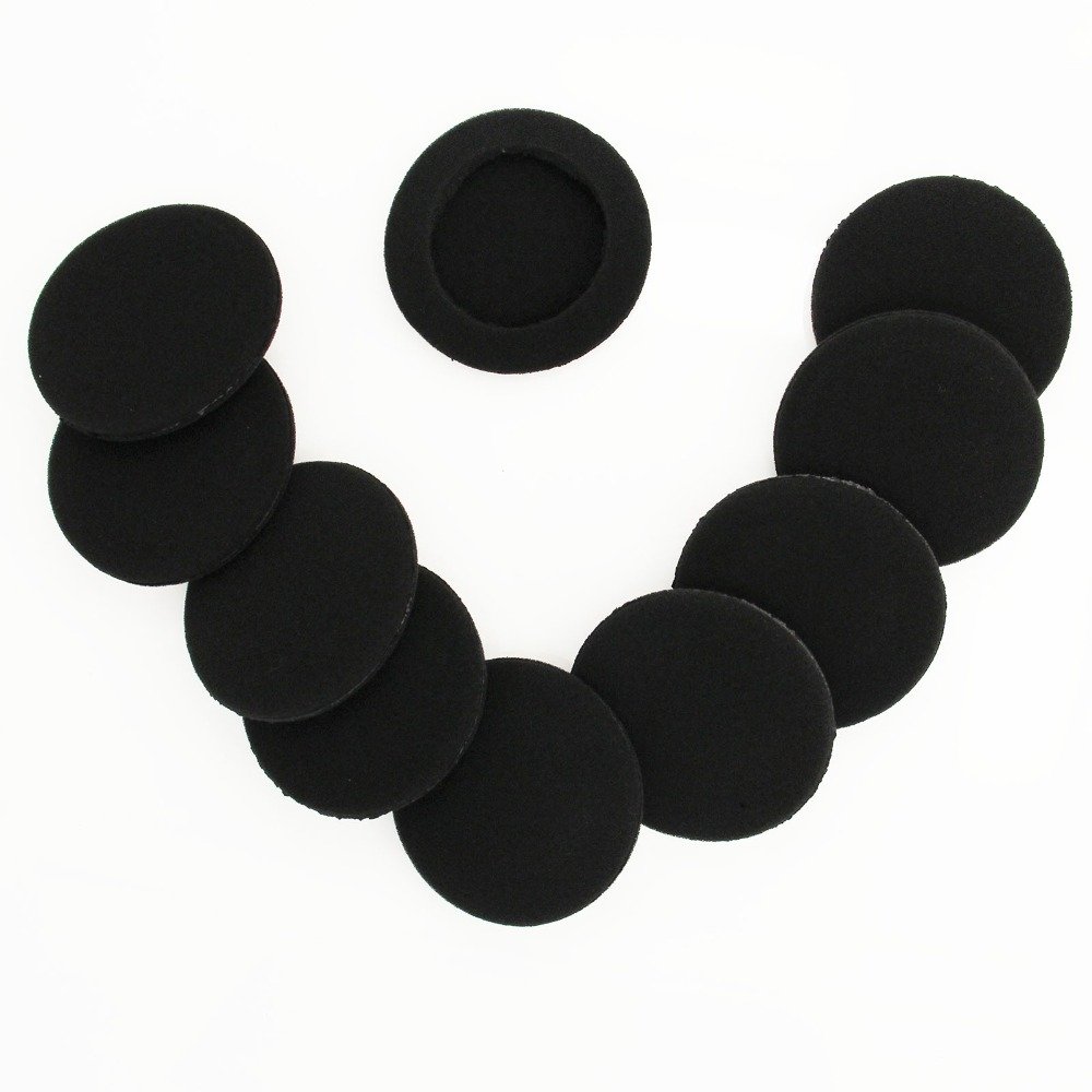 10 Pcs Replacement Sponge Cushion Ear Pads for Sony DR-G240 MDR-G52 Headphones - Soft Comfortable Earpad Covers for Gaming, Music & Office Use
