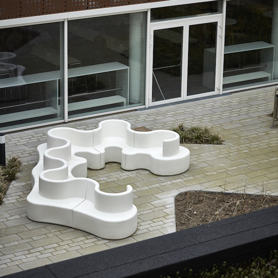 Cloverleaf Modular Sofa Set - Indoor & Outdoor Sectional Couch for Patio, Living Room, and Garden - Comfortable & Stylish Furniture
