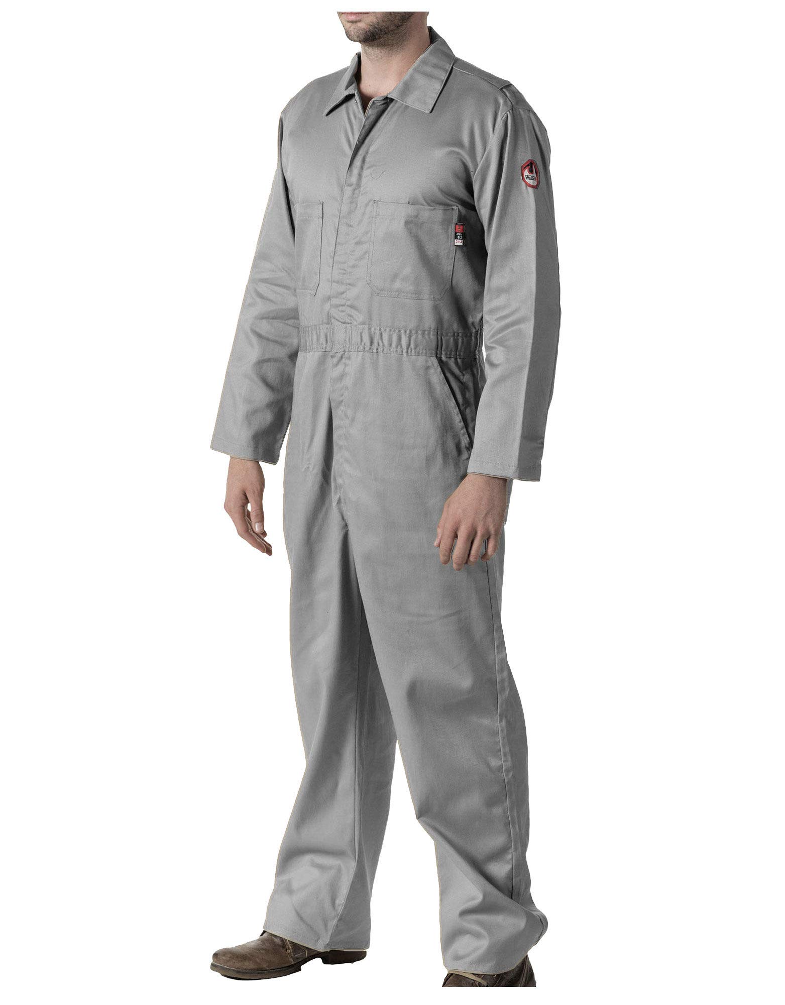 Flame Resistant Big & Tall Coveralls for Men - Contractor Workwear 2.0 | Heavy Duty FR Coveralls for Construction, Welding & Industrial Safety Work