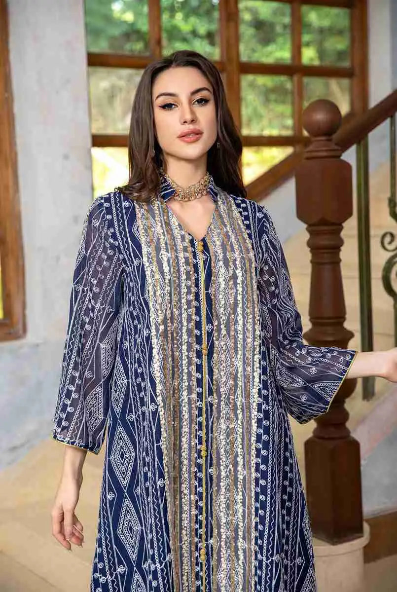 Elegant Eid Dress for Women - Sparkling Sequins & Embroidery Kaftan Caftan - Perfect for Eid Celebrations, Parties, and Special Occasions