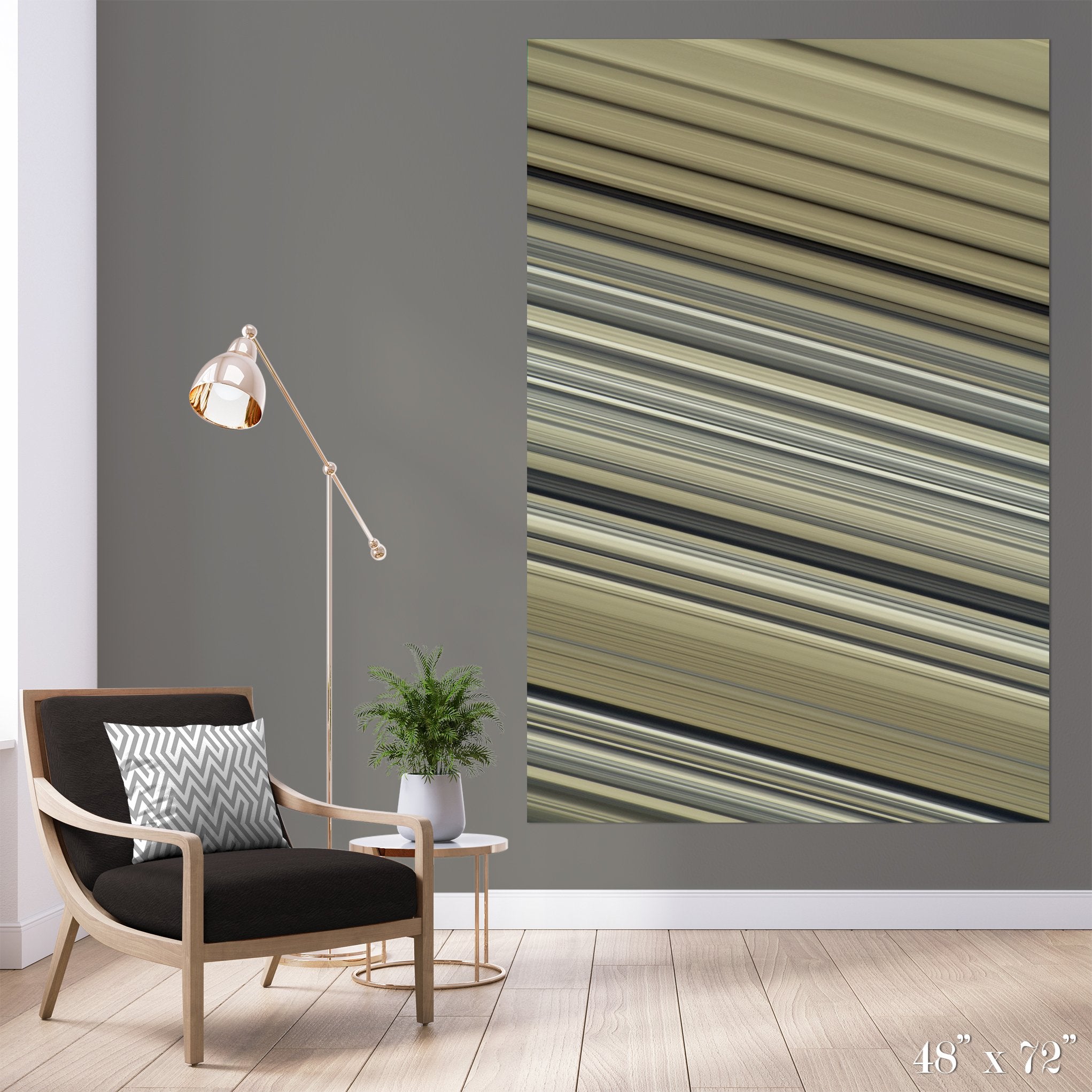 Rings of Saturn Colossal Art Print - Stunning Space Wall Decor for Living Room, Bedroom & Office | NASA-Inspired Astronomy Poster