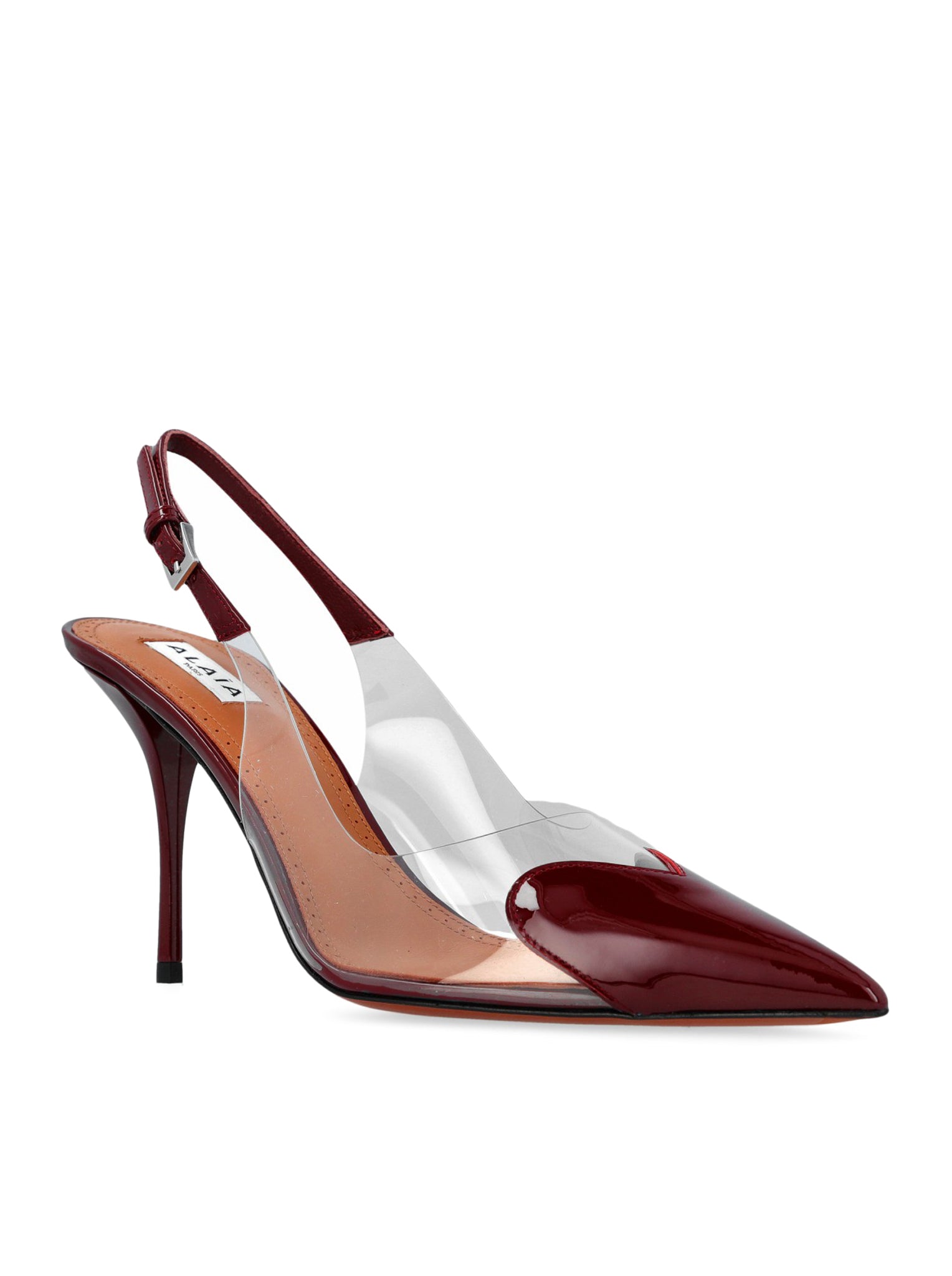 LE CŒUR Patent Calfskin Slingback Heels - Elegant Women's Dress Shoes for Work, Party & Special Occasions