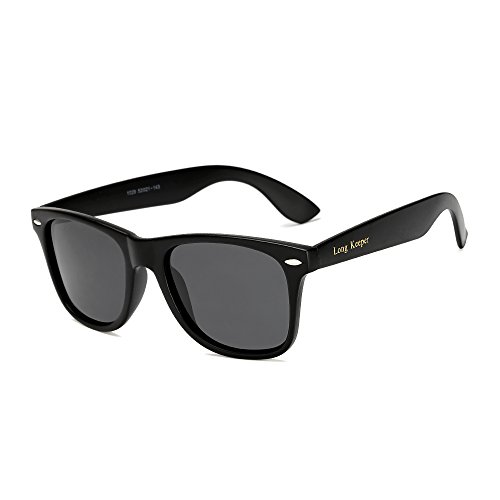Black Frame Dark Grey Lens