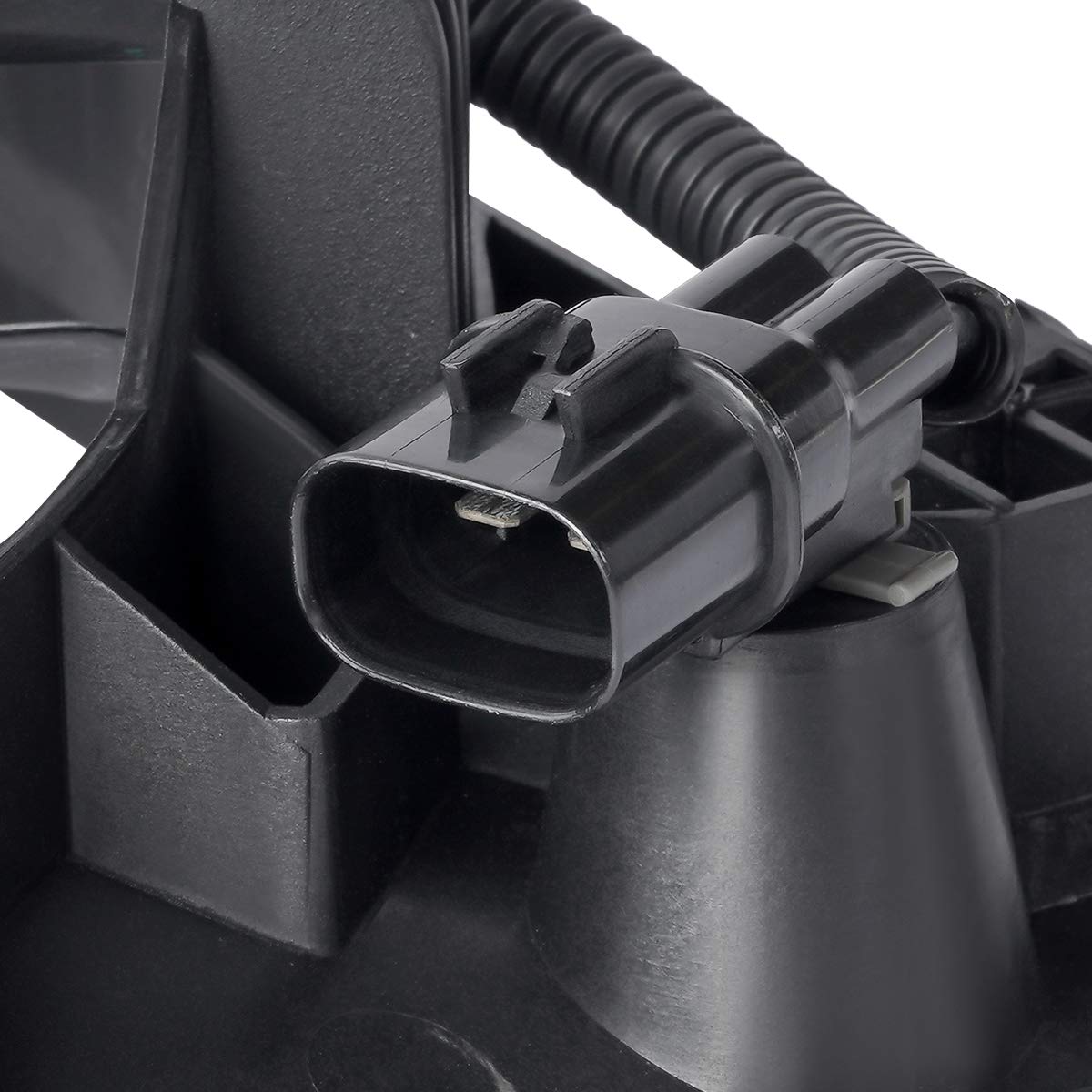DNA MOTORING OEM-RF-0224 High Performance Radiator Cooling Fan Assembly - Improved Cooling Efficiency - Compatible with 2008-2015 Mitsubishi Lancer & 2008-2013 Outlander - Fits 2.0L 2.0T 2.4L Engines - Direct Replacement Black - Perfect for Engine Overheating Prevention & Summer Driving